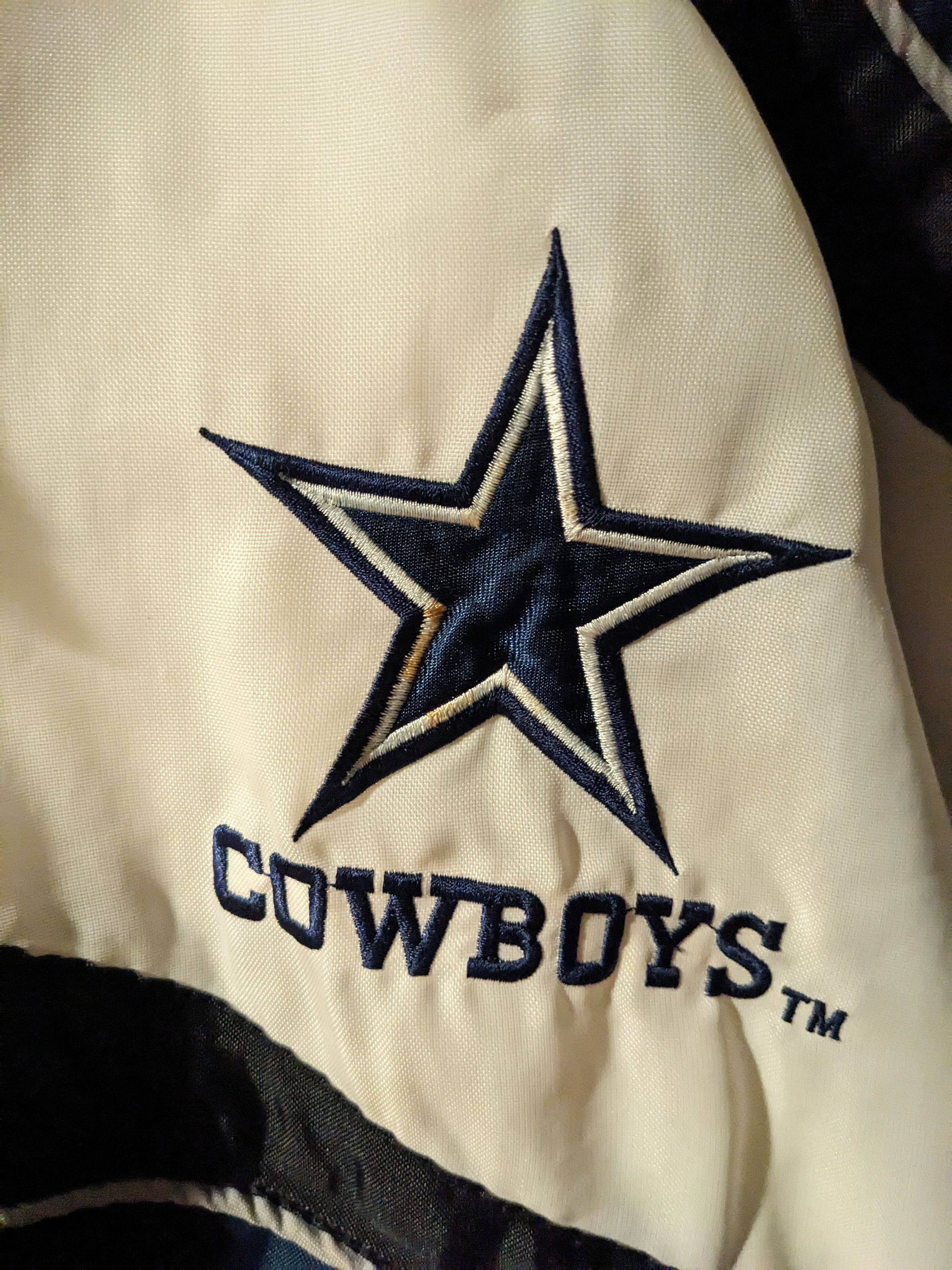 NFL × Vintage Vintage 90s Dallas Cowboys NFL Football Large Puffer Jacket Size US L / EU 52-54 / 3 - 5 Thumbnail