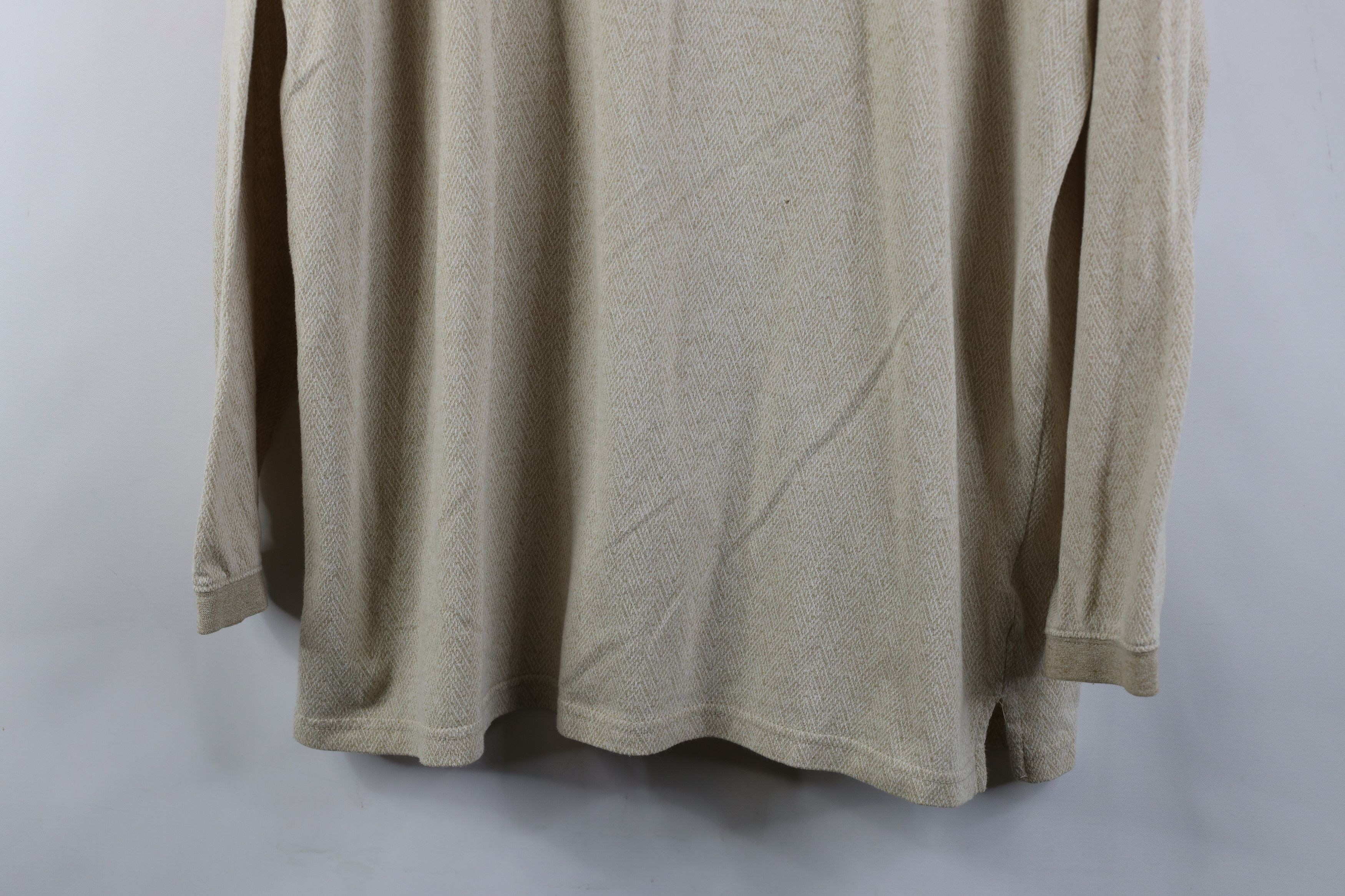 Vintage Vintage 90s Streetwear Knit Long Sleeve Rugby Polo Shirt Size US XL / EU 56 / 4 - 3 Thumbnail