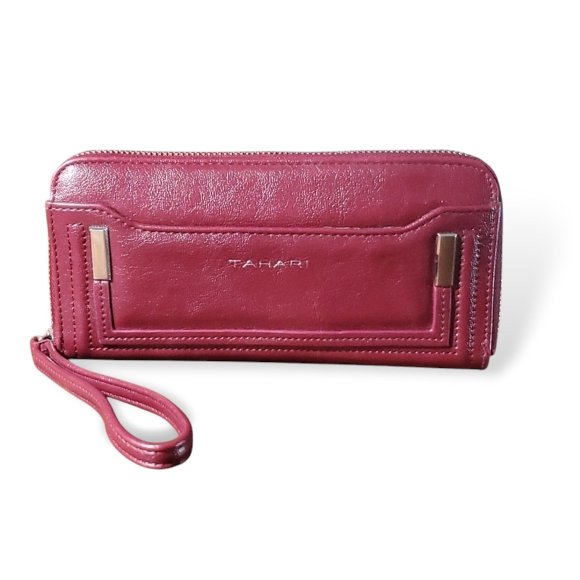 Elie Tahari Tahari 8x4" Wallet Continental Wristlet Zipper Around RFID Size ONE SIZE - 1 Thumbnail