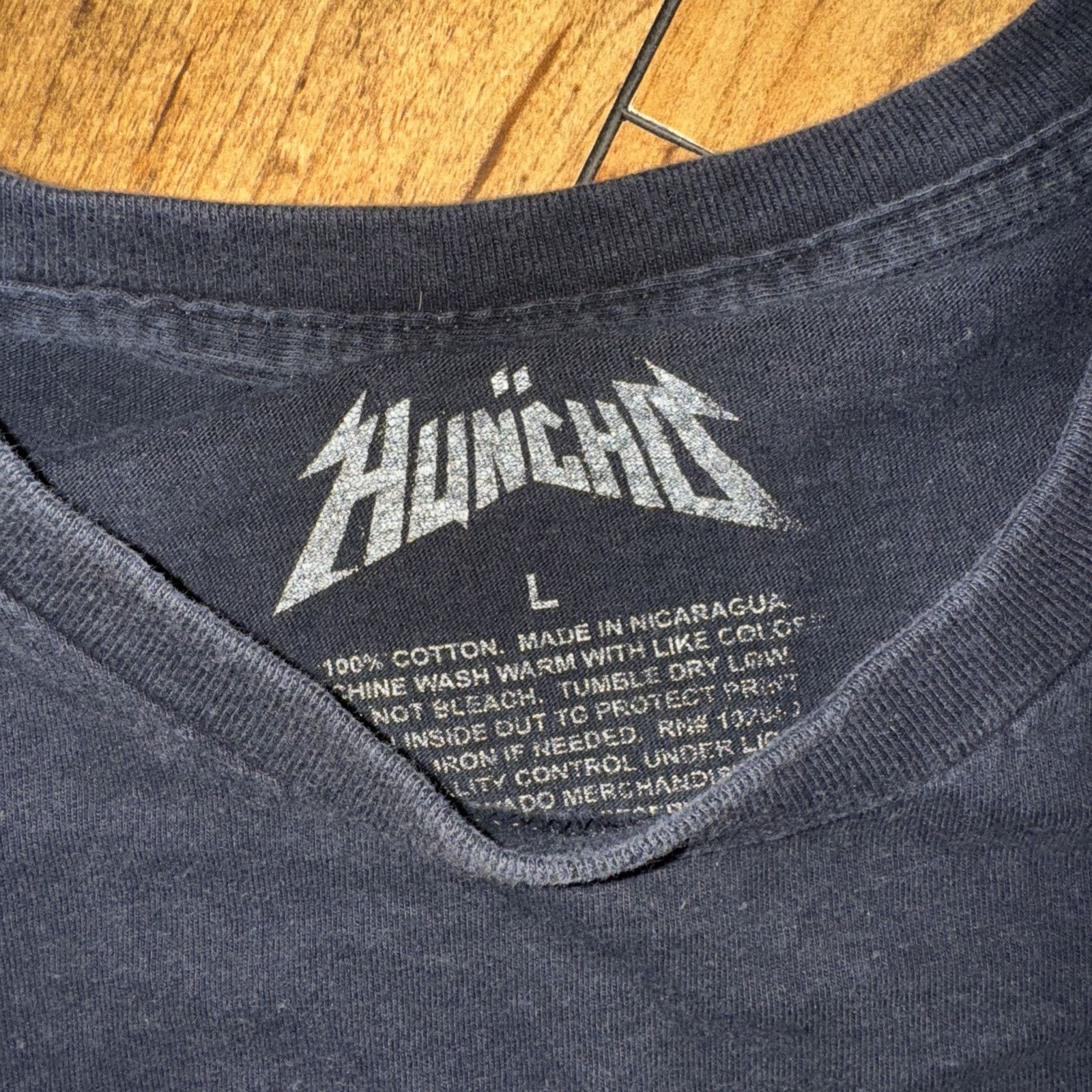 Migos × Rap Tees Migos Quavo Huncho Five Finger Ring T-Shirt L 22x28 Black Size US L / EU 52-54 / 3 - 5 Thumbnail