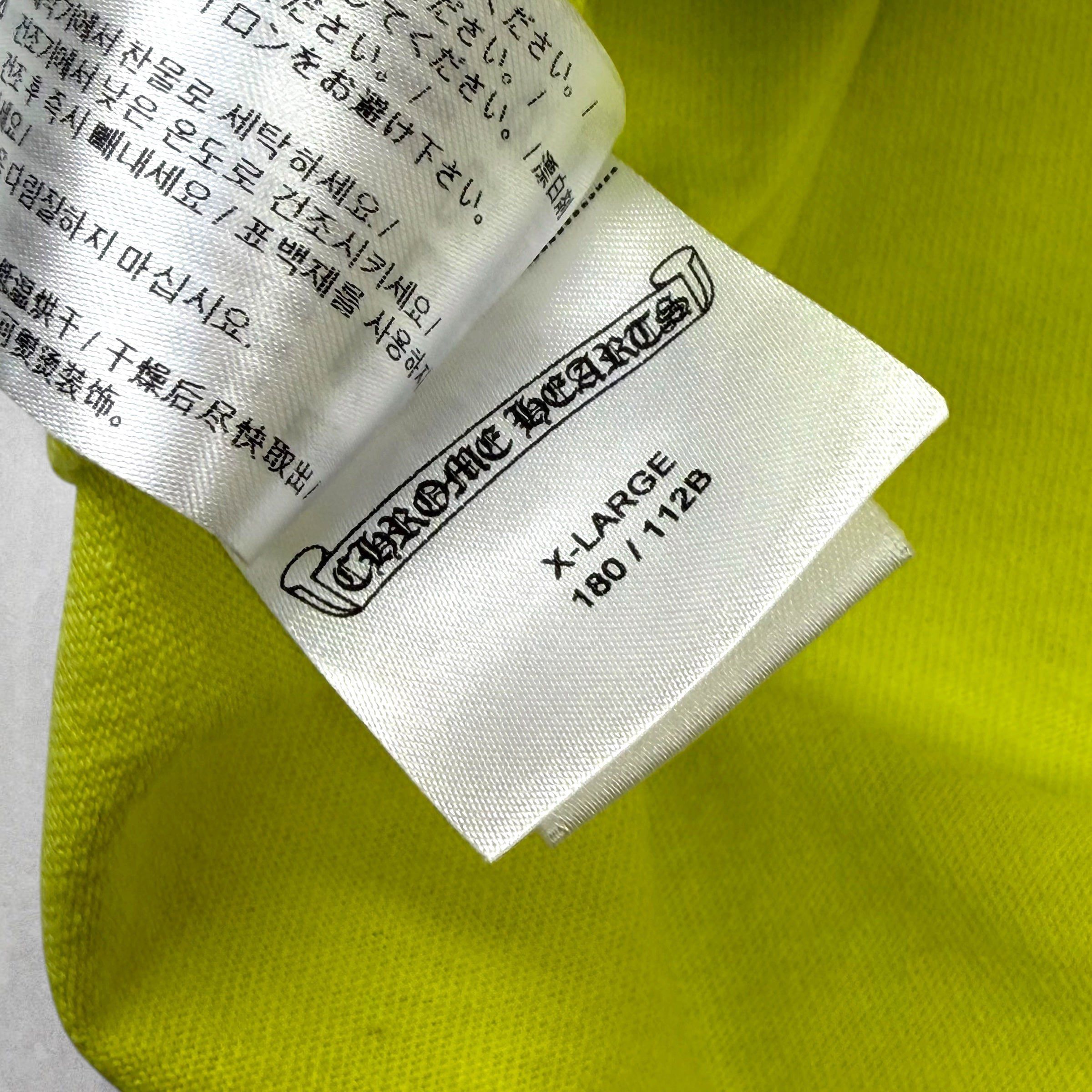 Chrome Hearts Chrome Hearts Matty Boy "Link" Tee Neon XL Size US XL / EU 56 / 4 - 6 Thumbnail