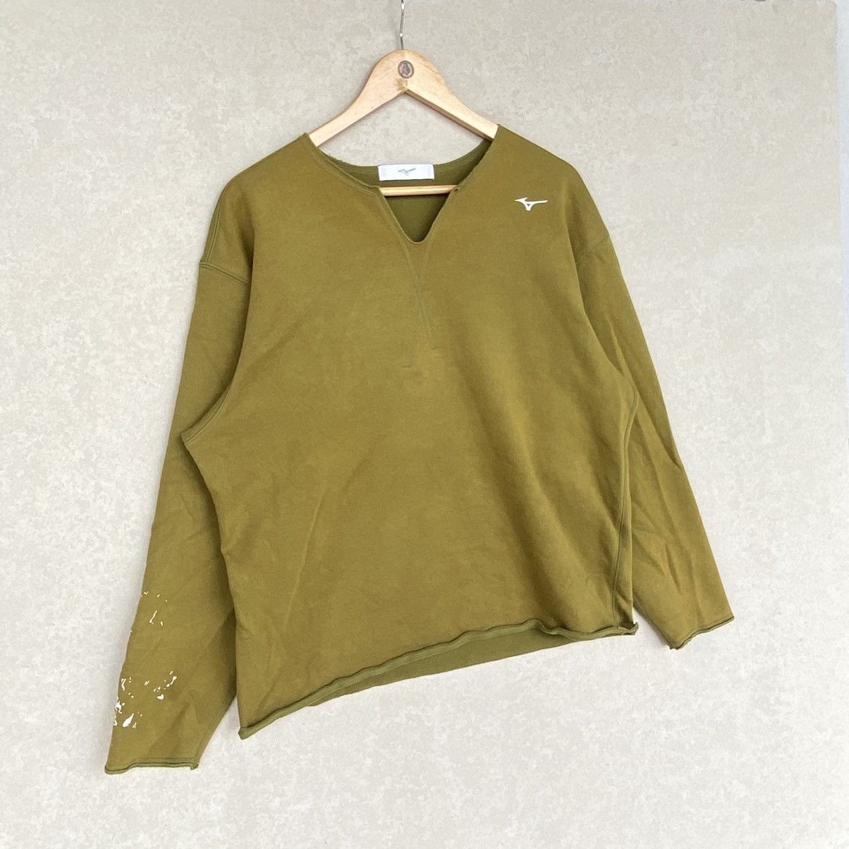 Other Vintage Mizuno Small Logo Printed Crewneck Sweatshirt Green Size US M / EU 48-50 / 2 - 3 Thumbnail