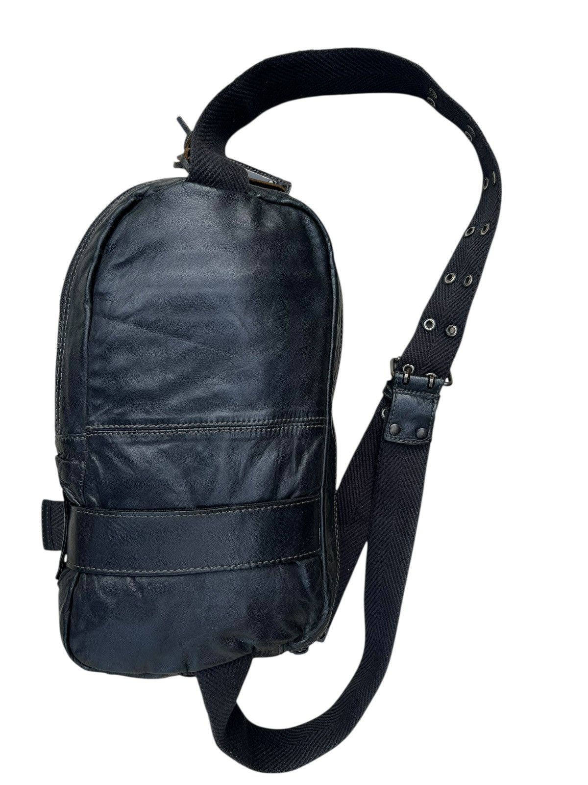 Leather Zer Japan Black Nappa Leather Bag Crossbody Size ONE SIZE - 9 Thumbnail