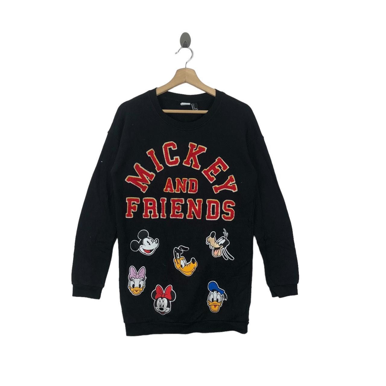 H&M DISNEY MICKEY MOUSE And Friends Oversized Sweatshirt Size S / US 4 / IT 40 - 1 Thumbnail