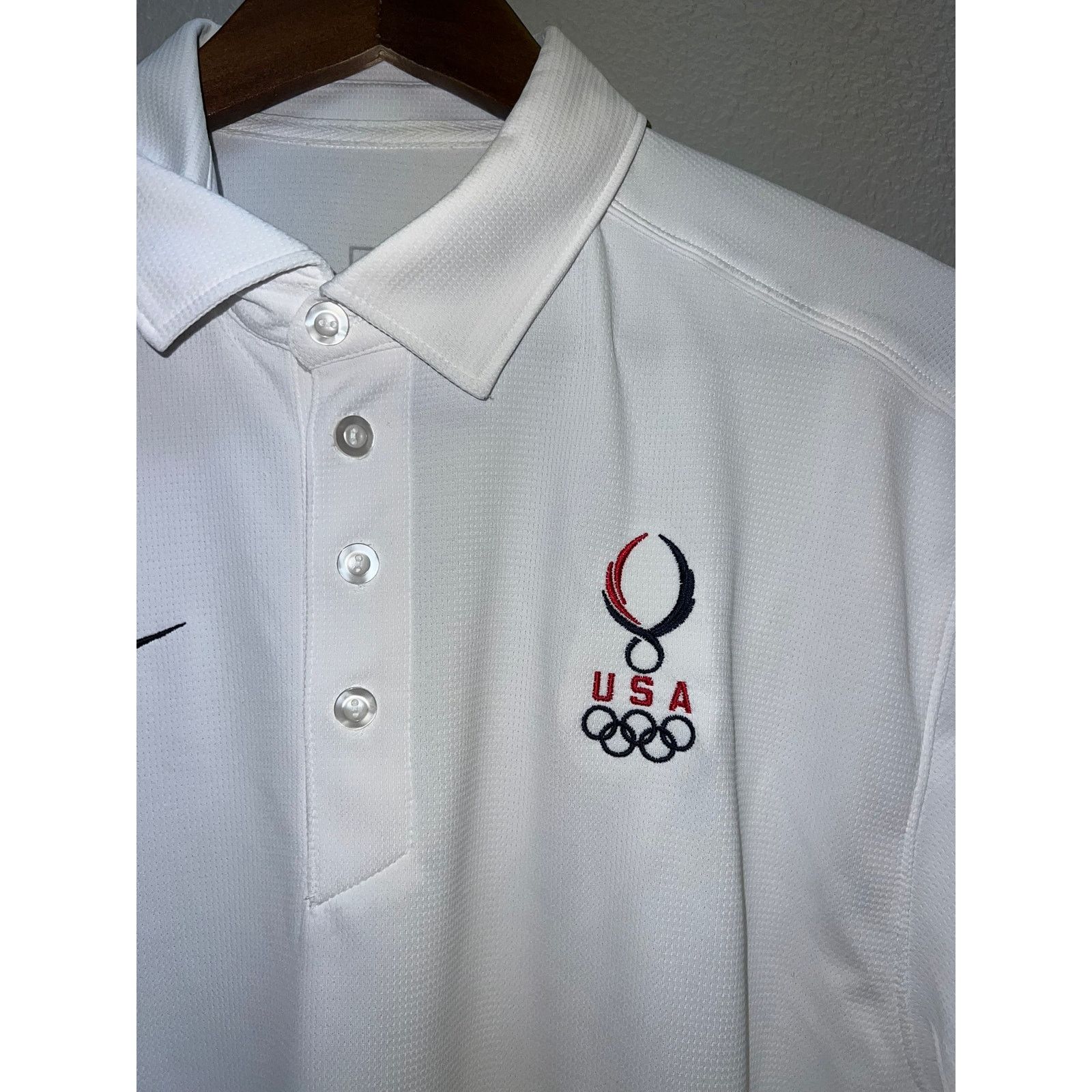 Nike Nike Olympics Polo Shirt Gameday UV Protective USA Olympic Size US S / EU 44-46 / 1 - 3 Thumbnail