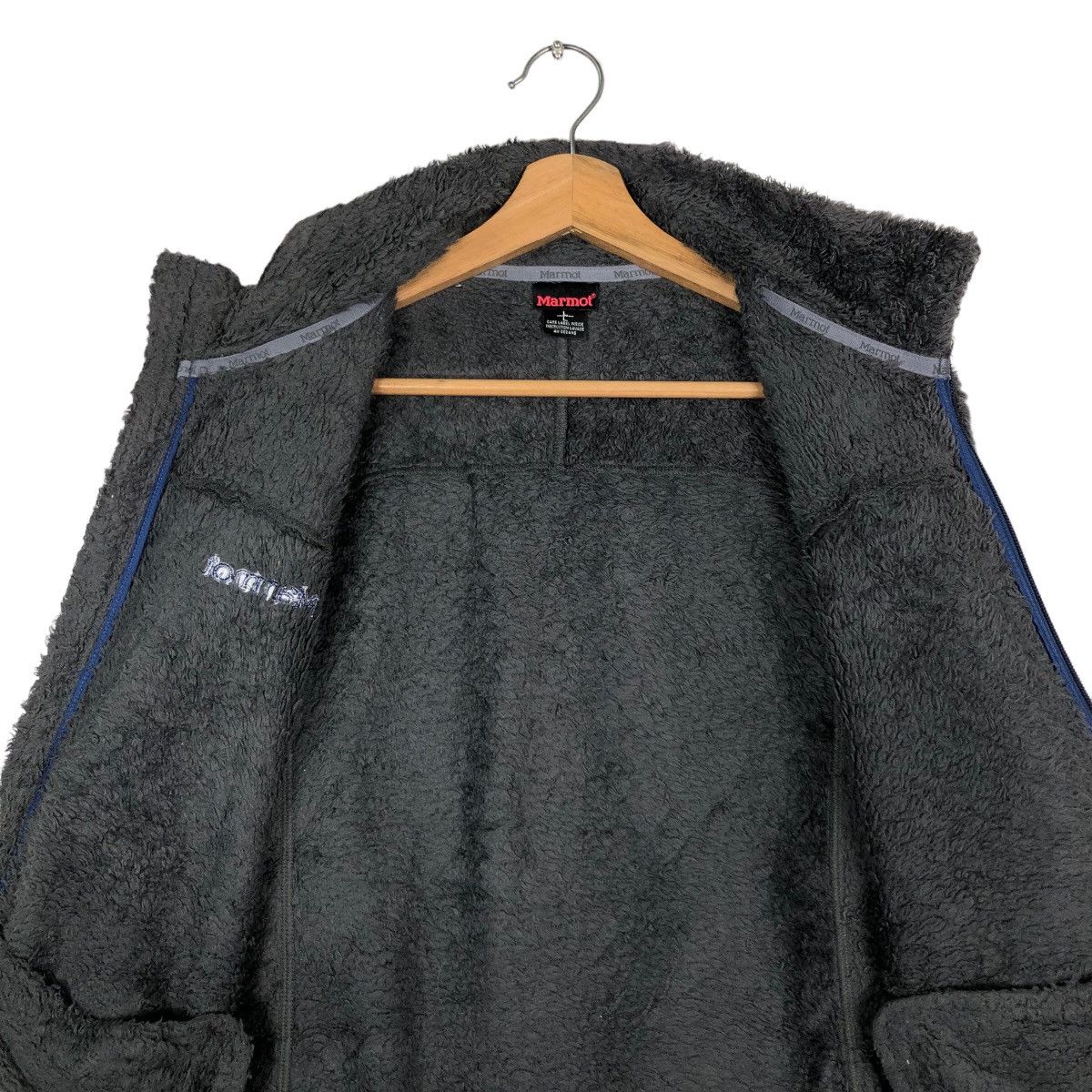 Japanese Brand 🔥Vintage Fleece Jacket Zipper Marmot Size US L / EU 52-54 / 3 - 14 Thumbnail