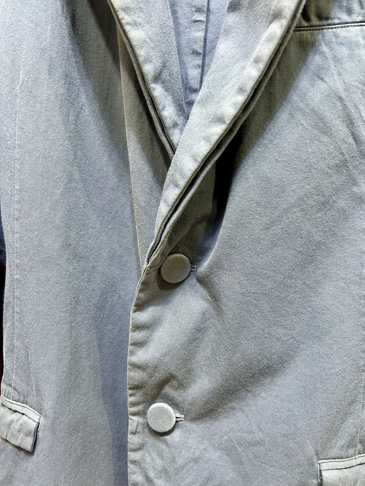 Yohji Yamamoto YOHJI YAMAMOTO objet dyed blazer, size 3 Size 48R - 6 Thumbnail