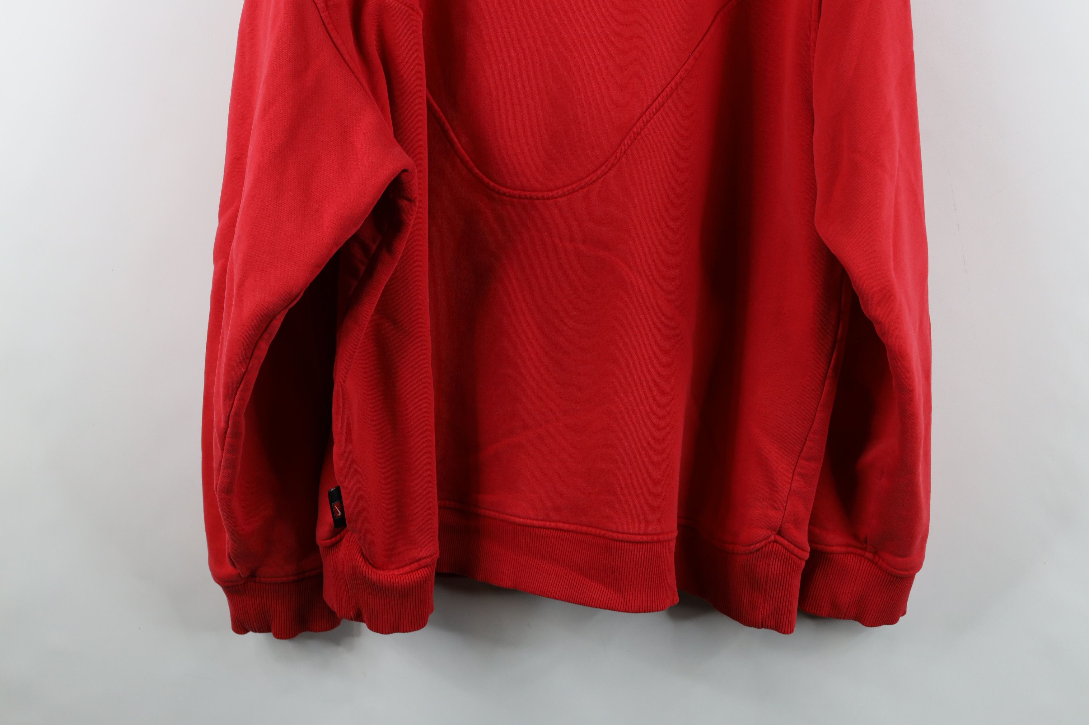 Nike Vintage Nike Center Swoosh Ohio State University Hoodie Red Size US L / EU 52-54 / 3 - 16 Thumbnail