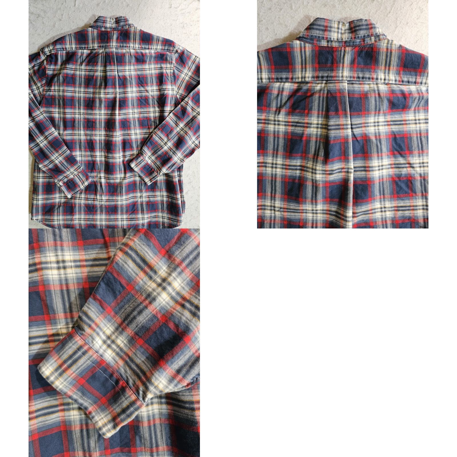 Ralph Lauren Polo Ralph Lauren Shirt Button-Up Oxford Classic Blue Red Check Mens Sz XL Size US XL / EU 56 / 4 - 8 Thumbnail