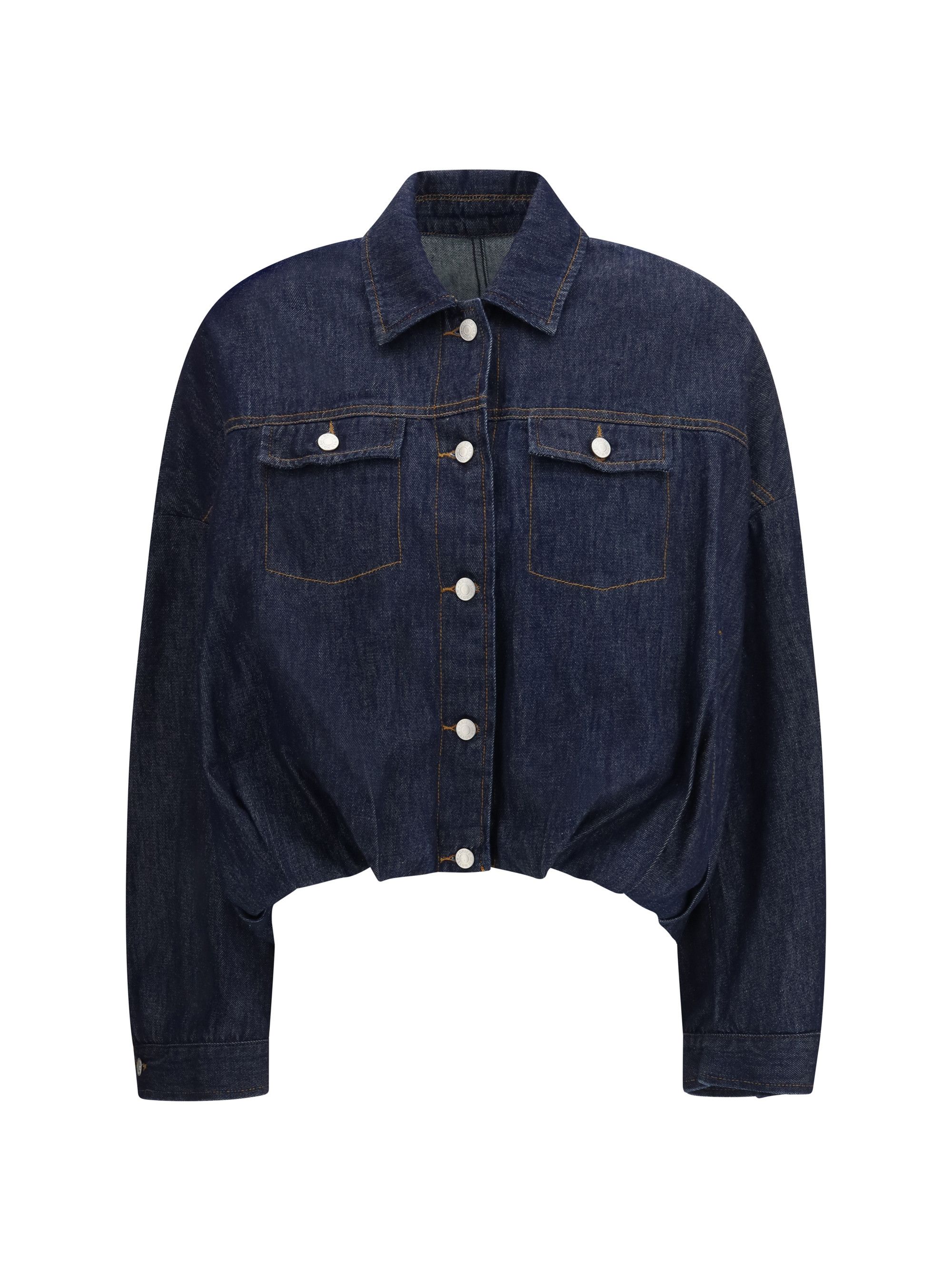 Dries Van Noten Denim Jacket Size L / US 10 / IT 46 - 1 Thumbnail