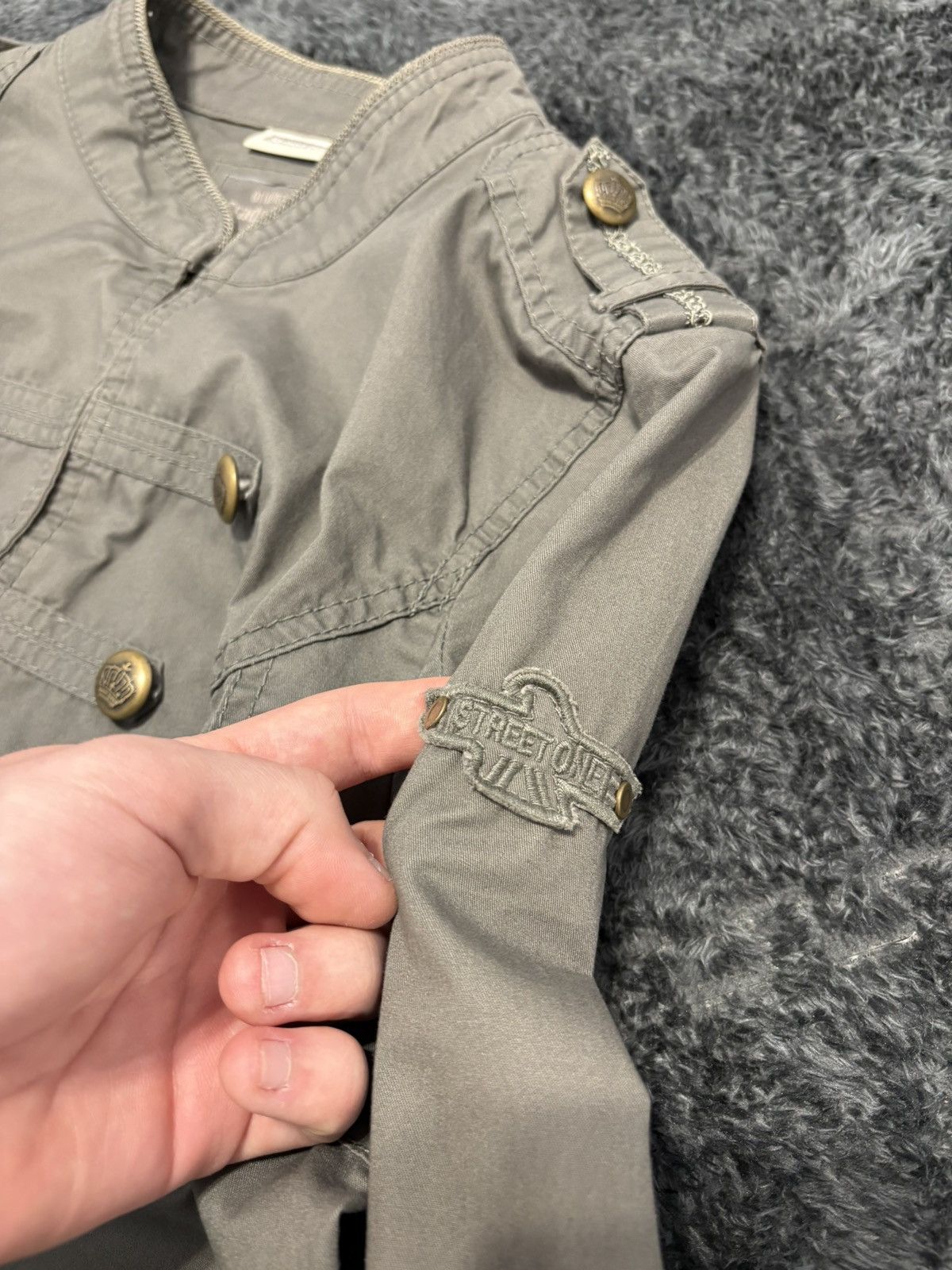 Hysteric Glamour × Undercover 00s Napoleon Military Jacket Coat YSL PPFM Balmain Vibe Size L / US 10 / IT 46 - 8 Thumbnail