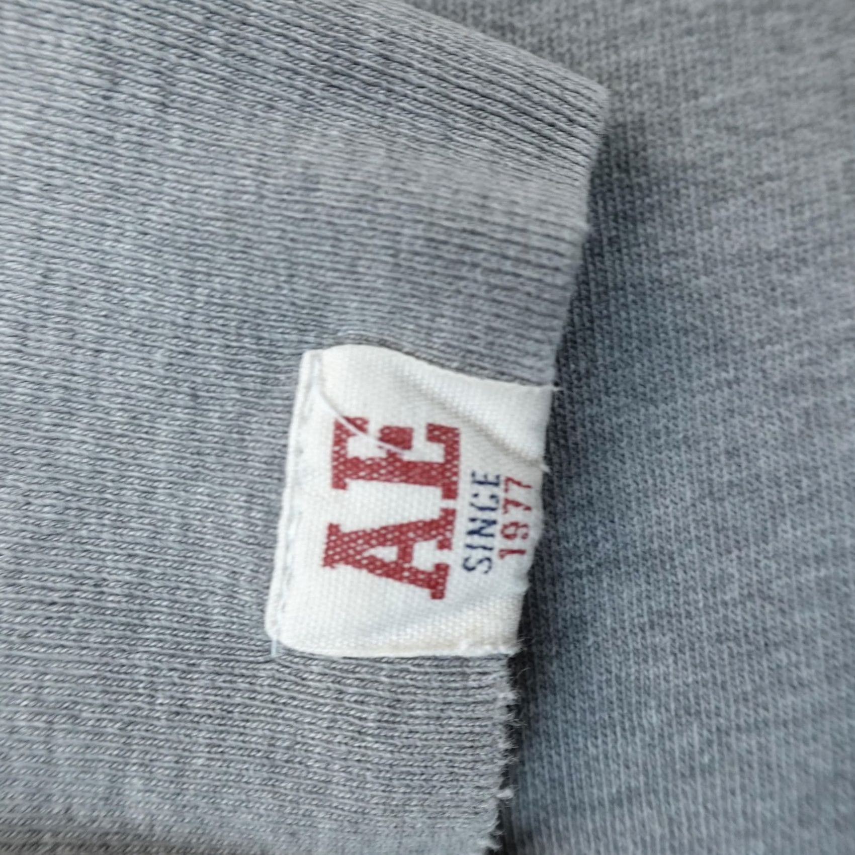 American Eagle Outfitters VINTAGE American Eagle Sweatshirt Womens 2XL Gray Logo Graphic Pullover Crew Neck Sweater Fleece Winter Size XXL / US 16-18 / IT 52-54 - 5 Thumbnail