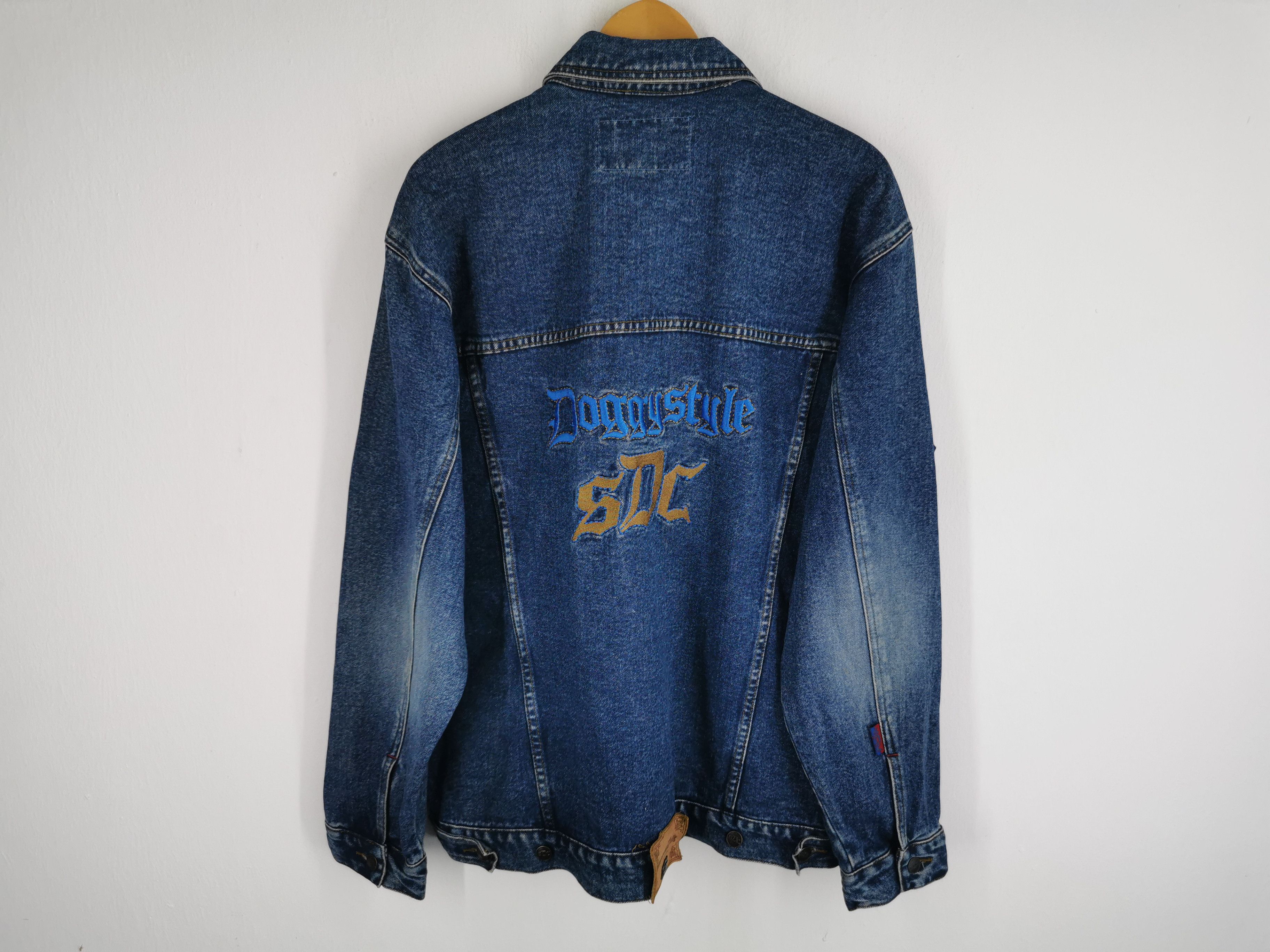 Snoop Dogg Vintage 90s Snoop Dogg Denim Jeans Jacket Size L Size US L / EU 52-54 / 3 - 3 Thumbnail