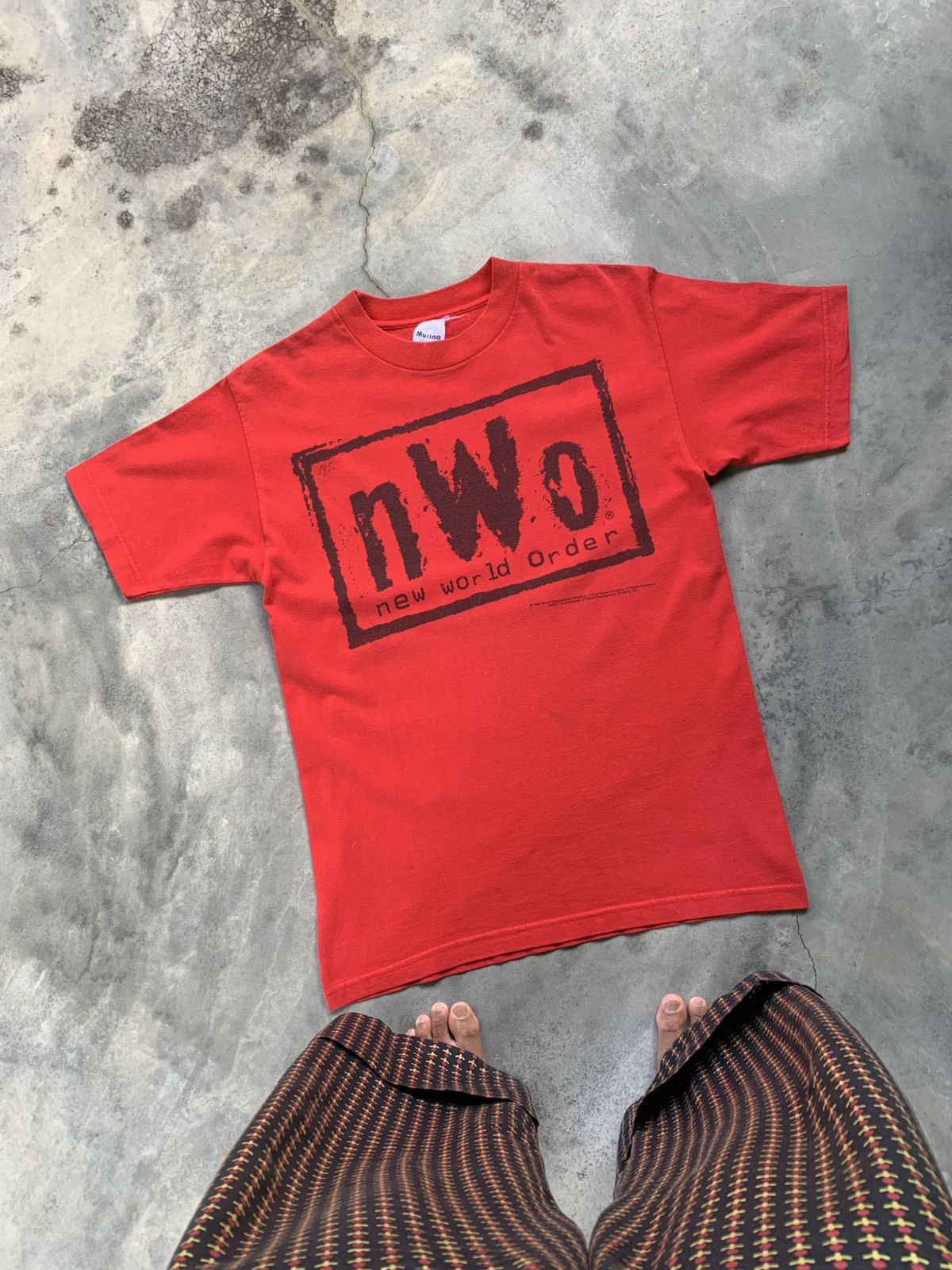 WCW/nWo Vintage 1998 WCW/NWO New World Order Rare Tshirt Size US M / EU 48-50 / 2 - 1 Thumbnail