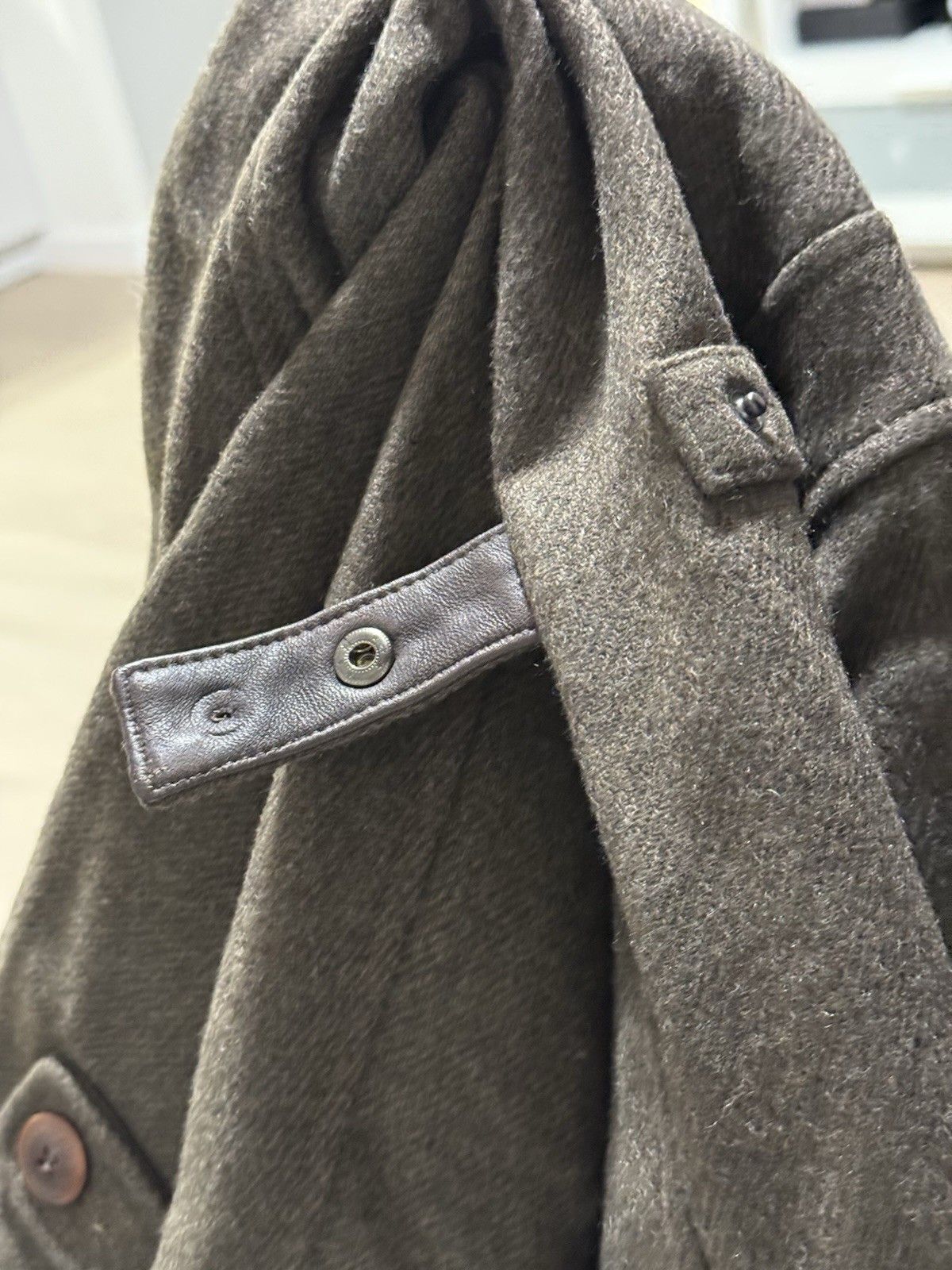 Polo Ralph Lauren Vintage Polo Ralph Lauren Wool Coat Jacket Mens Italy Size US L / EU 52-54 / 3 - 13 Thumbnail