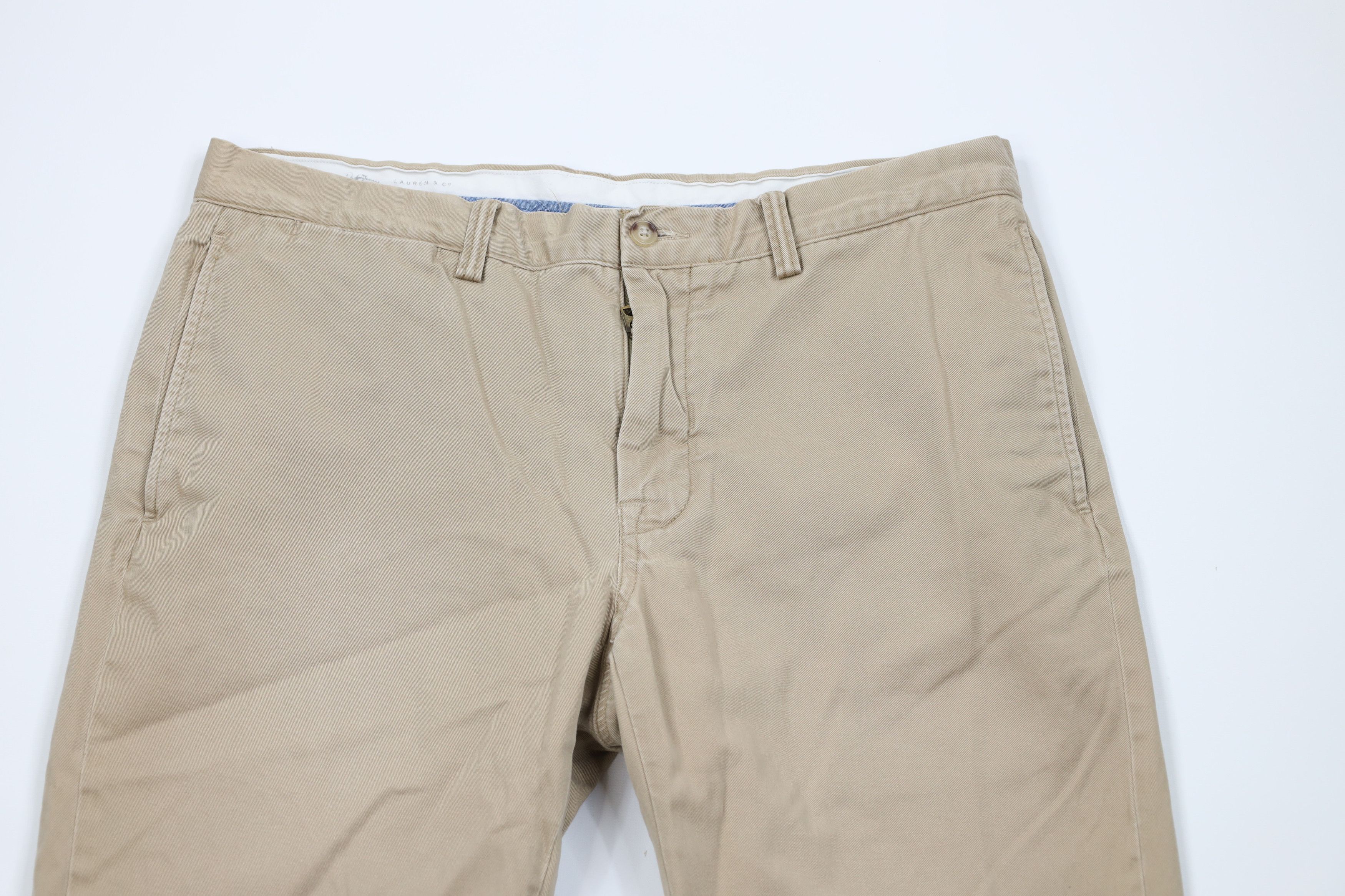 Ralph Lauren Vintage Y2K Ralph Lauren Straight Leg Chino Pants Cotton Size US 34 / EU 50 - 2 Thumbnail