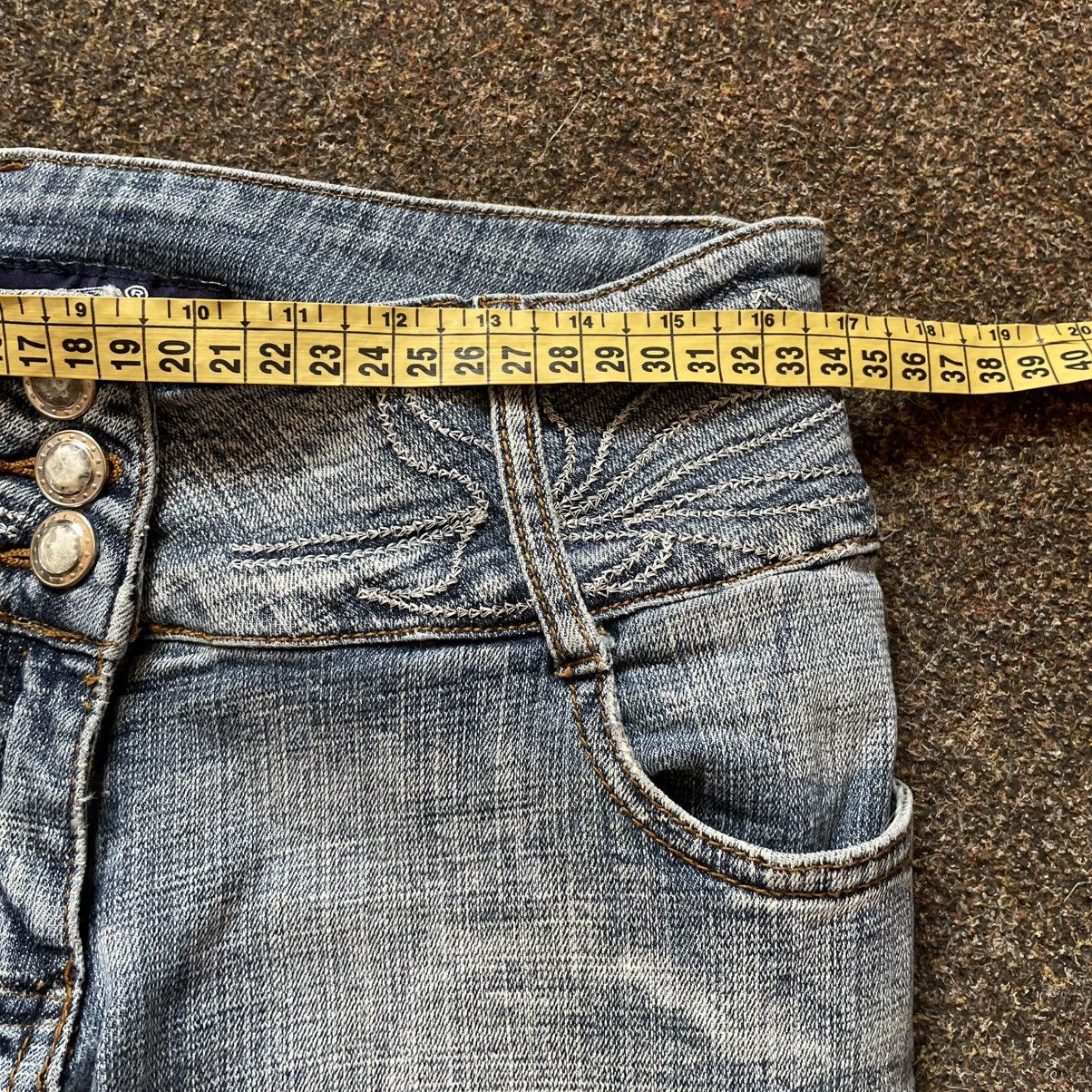 Vintage Vintage Y2K Flared Bootcut Jeans Sun Faded Grunge Tapered 32 Size 32" / US 10 / IT 46 - 6 Thumbnail