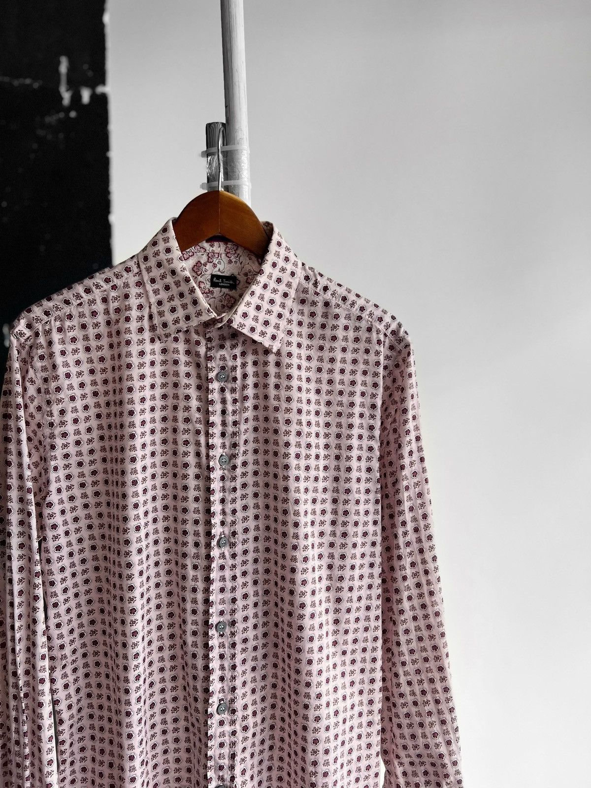 Designer × Paul Smith Paul Smith London Mens Button Up Long Sleeve Printed Shirt Size US M / EU 48-50 / 2 - 2 Thumbnail