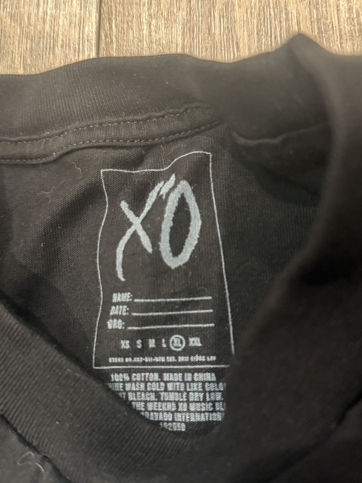 XO The Weeknd After Hours Til Dawn Tour Distorted Face Shirt Size US XL / EU 56 / 4 - 3 Thumbnail