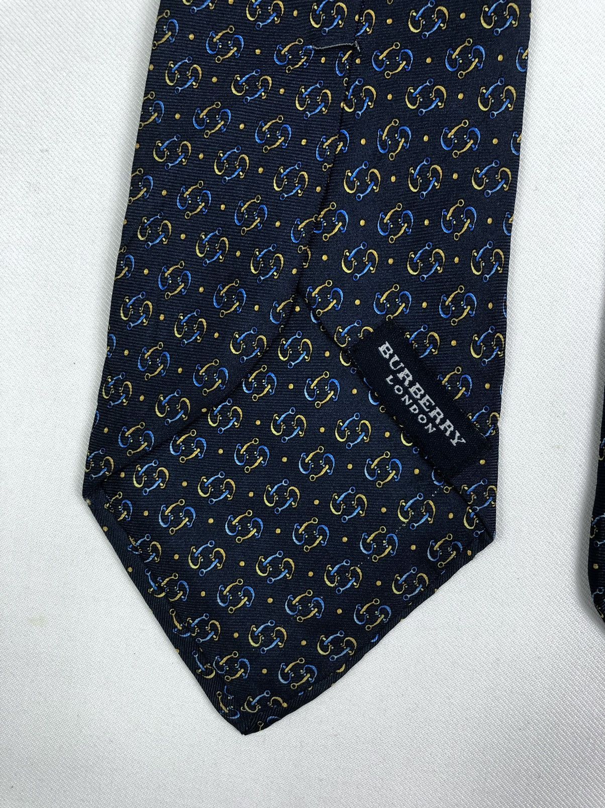 Burberry Rare Burberry London Silk Tie Size ONE SIZE - 6 Thumbnail