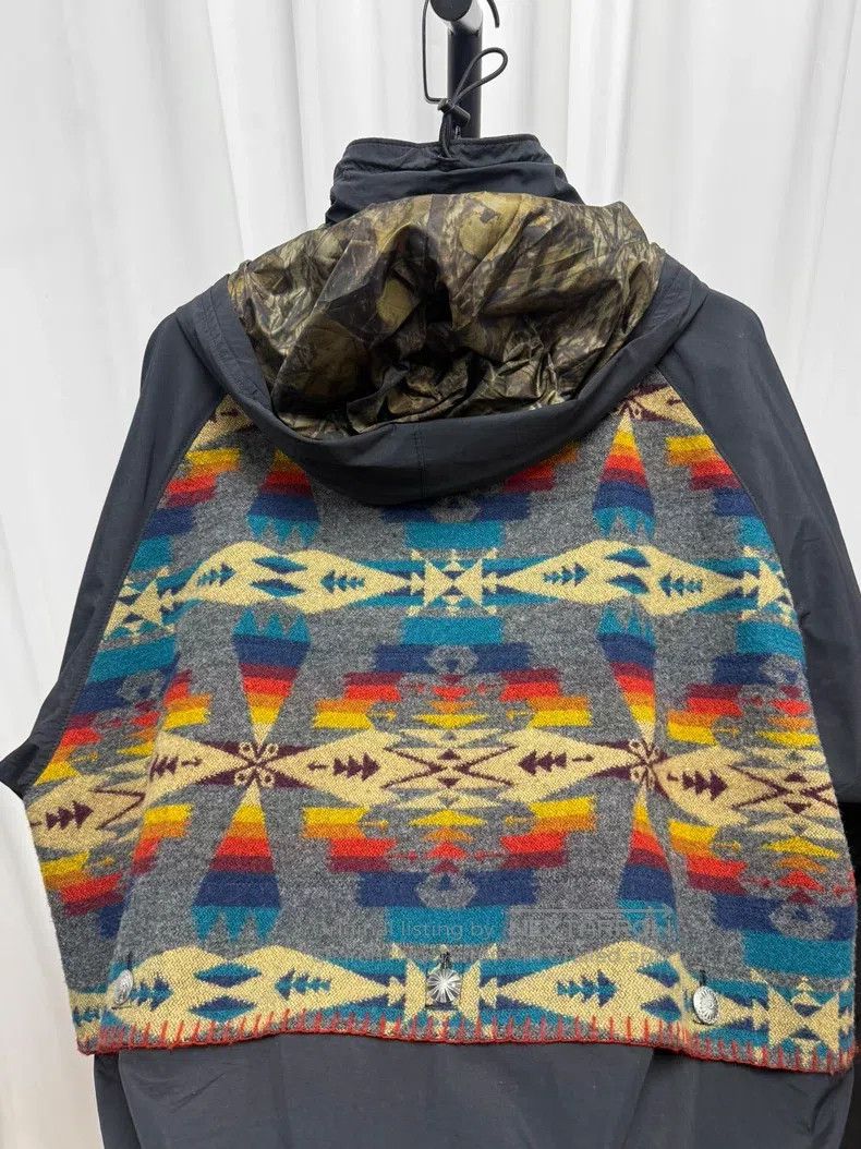 Junya Watanabe Junya Watanabe Ethnic-style silver-buttoned windbreaker ja Size US M / EU 48-50 / 2 - 7 Thumbnail