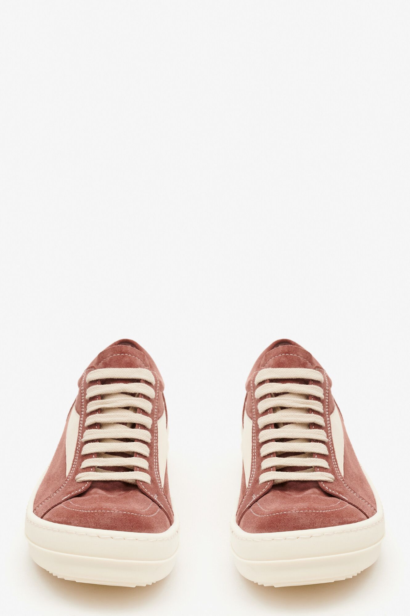 Rick Owens Rick Owens Vintage Suede Sneaker (Clay/Milk) Size US 11 / IT 41 - 6 Thumbnail