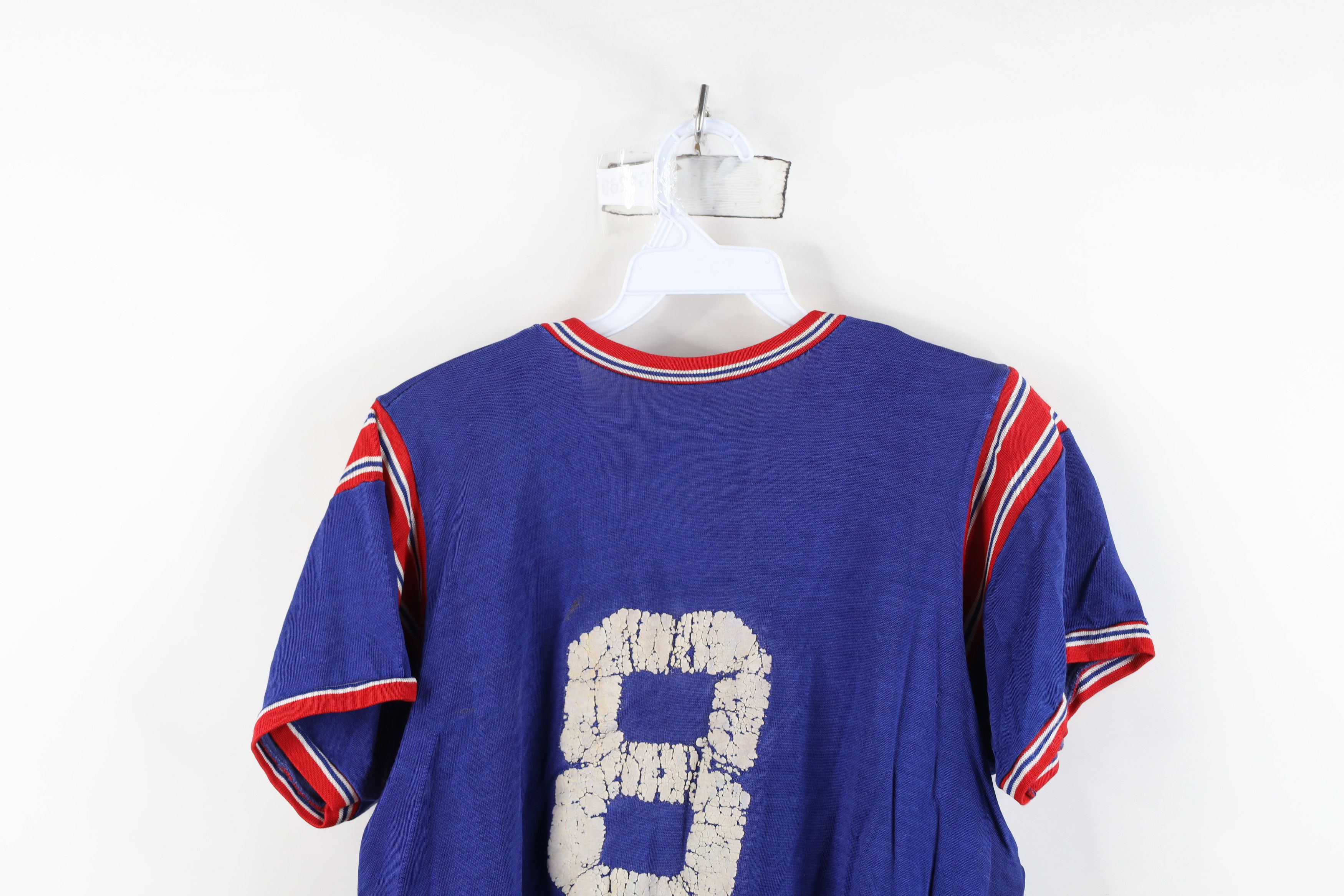 Vintage Vintage 50s Felco Chain Stitch Baseball Jersey Shirt USA Size US L / EU 52-54 / 3 - 14 Thumbnail