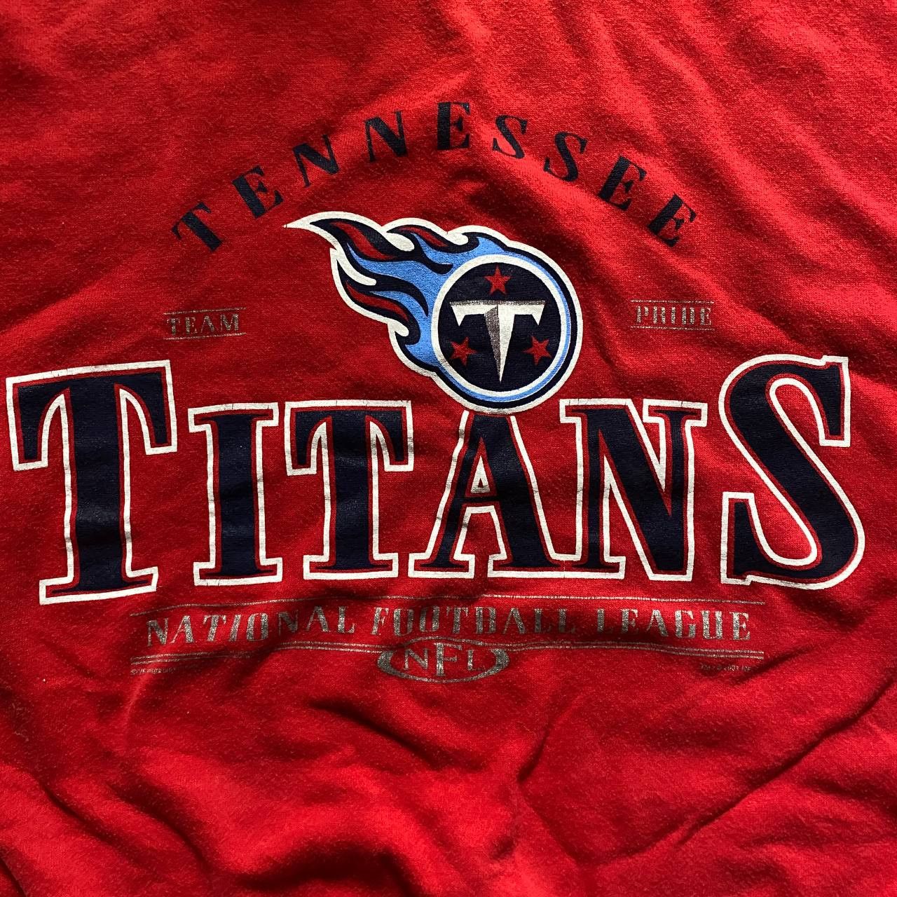 VINTAGE 2001 TITANS NFL FOOTBALL TEAM MADE IN USA RARE