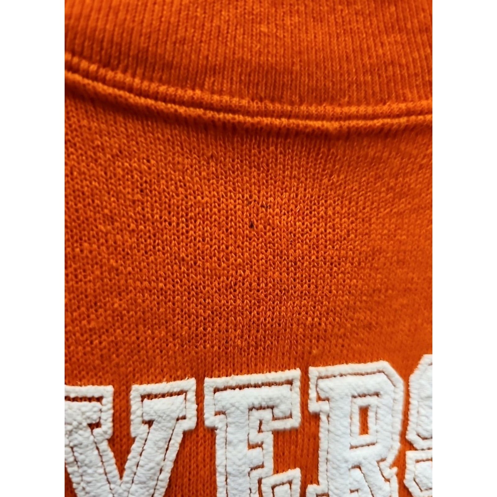 Vintage VINTAGE University of Florida Gators PUFF PRINT SWEATER LARGE Orange 1980s Mens Womens Boys Girls PUFF PRINT DECADE 1980s Size US L / EU 52-54 / 3 - 5 Thumbnail
