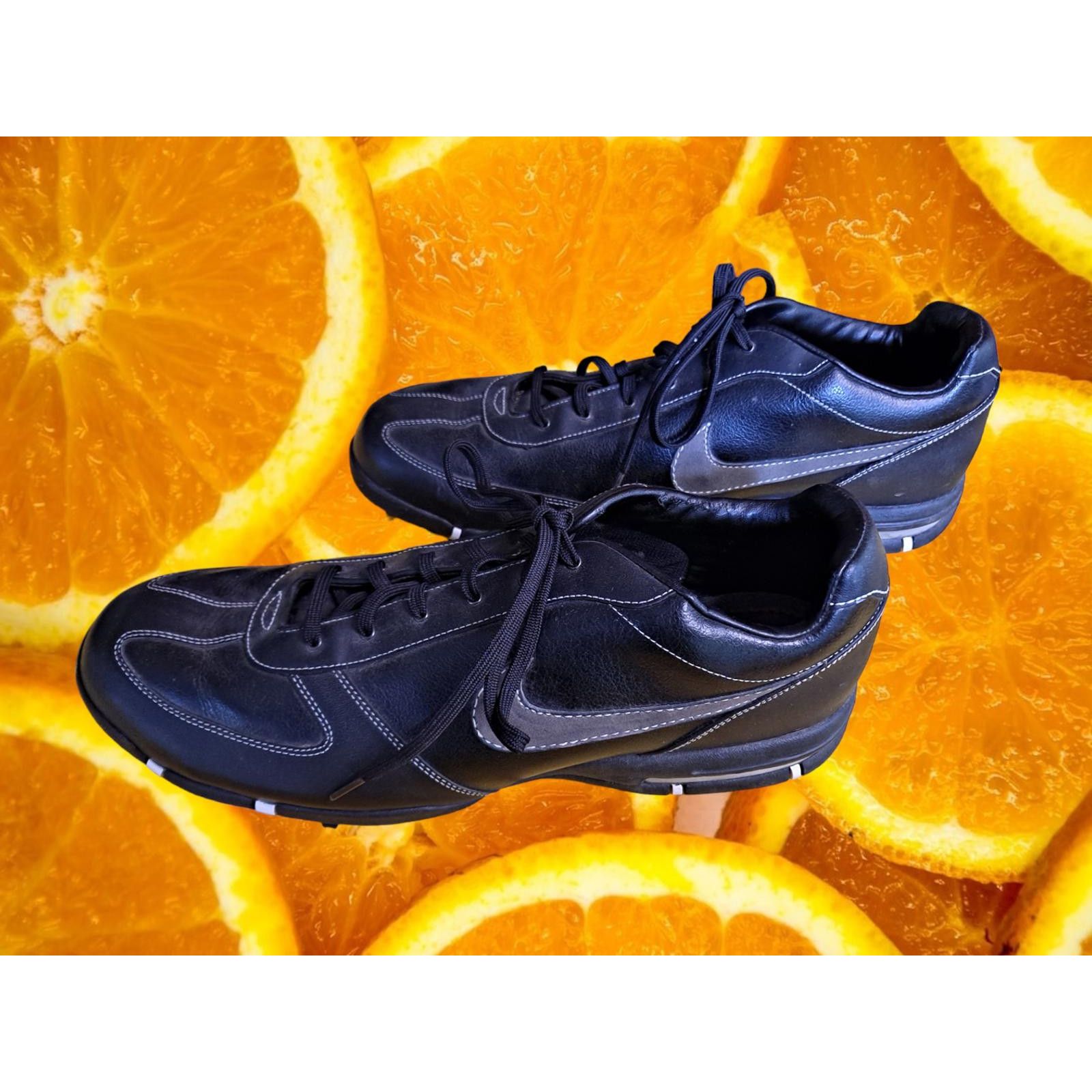 Nike Nike Black Sport Performance Gold Shoes Size 14 Size ONE SIZE - 3 Thumbnail