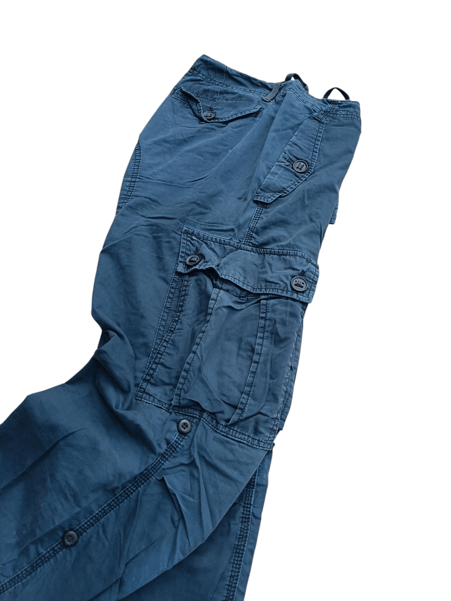 Japanese Brand × Vintage FYEE💥BACK NUMBER CARGO MULTI POCKET PANTS E247i Size US 32 / EU 48 - 11 Thumbnail