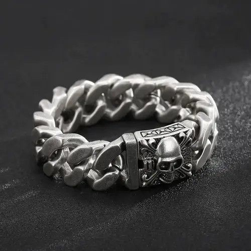 Other Big and Heavy Chunky Cuban Chain Bracelet Size ONE SIZE - 2 Thumbnail