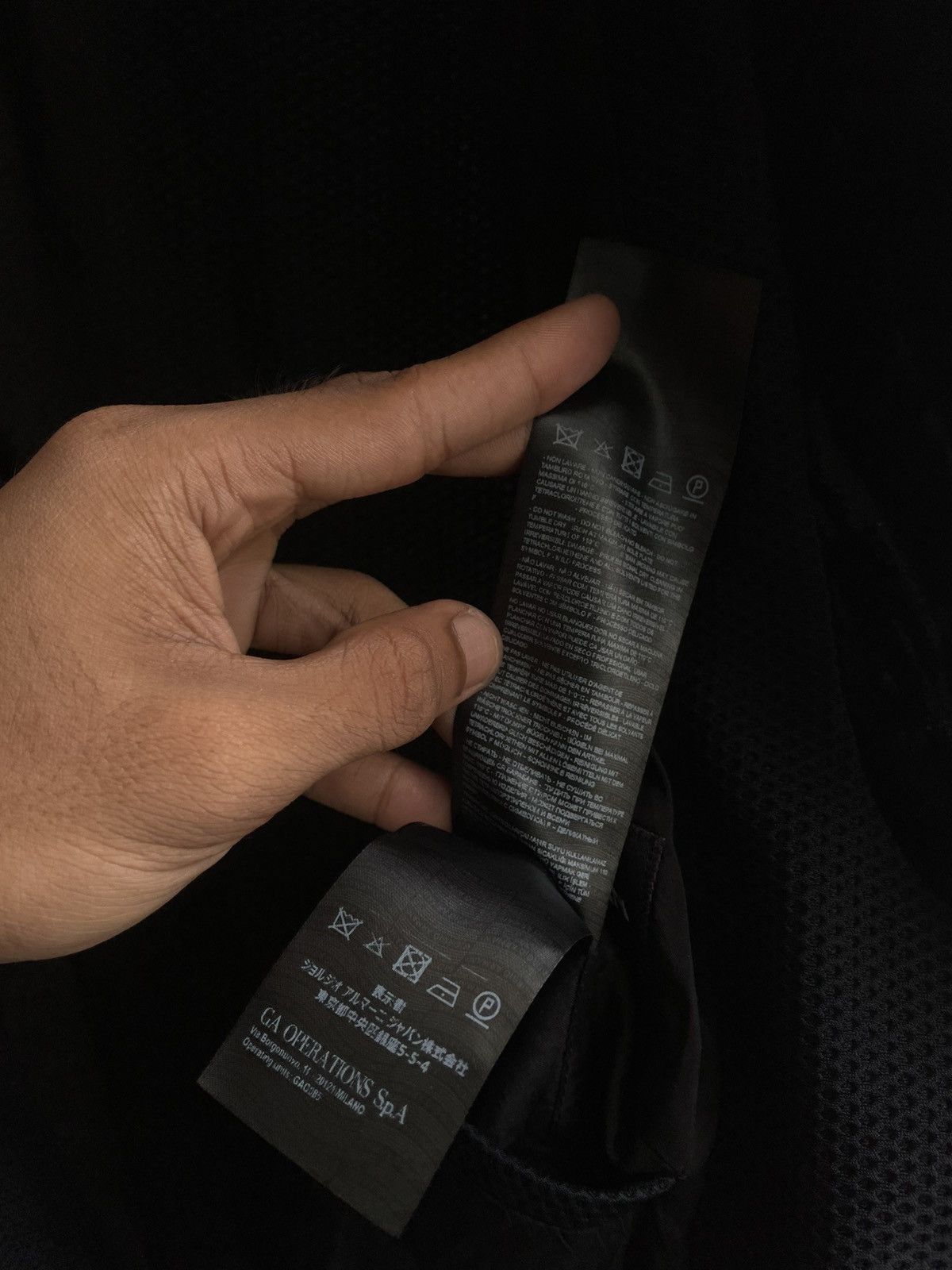 Giorgio Armani Giorgio Armani Single Breasted Knit Blazzer Size 48R - 8 Thumbnail
