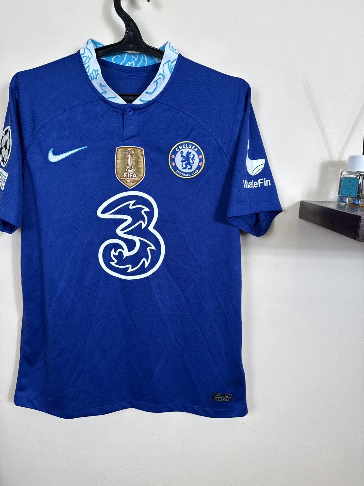 Nike Nike Chelsea Jersey 2022-23 Home L Mens Fifa World Champions Size US L / EU 52-54 / 3 - 10 Thumbnail