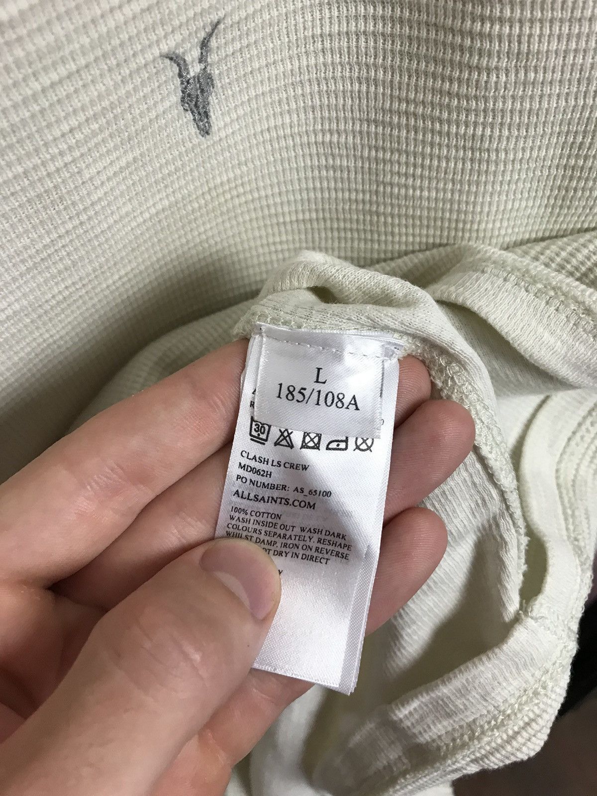 Allsaints Allsaints luxury longsleeve tee Size US L / EU 52-54 / 3 - 5 Thumbnail