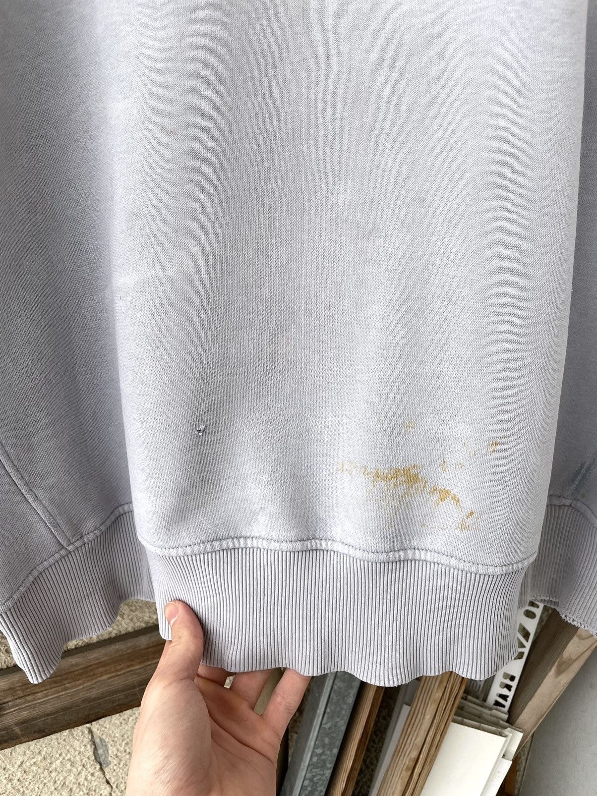 Nike Vintage Y2K Nike Big Logo Distressed Trashed Sweatshirt Size US XL / EU 56 / 4 - 14 Thumbnail