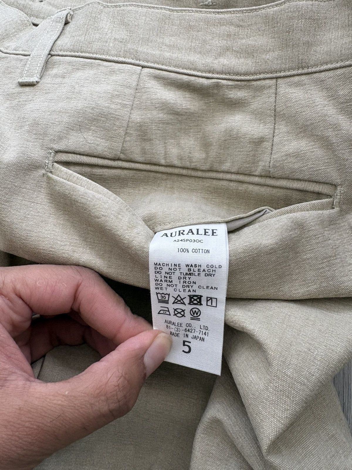 Auralee Auralee Trousers Size US 32 / EU 48 - 5 Thumbnail