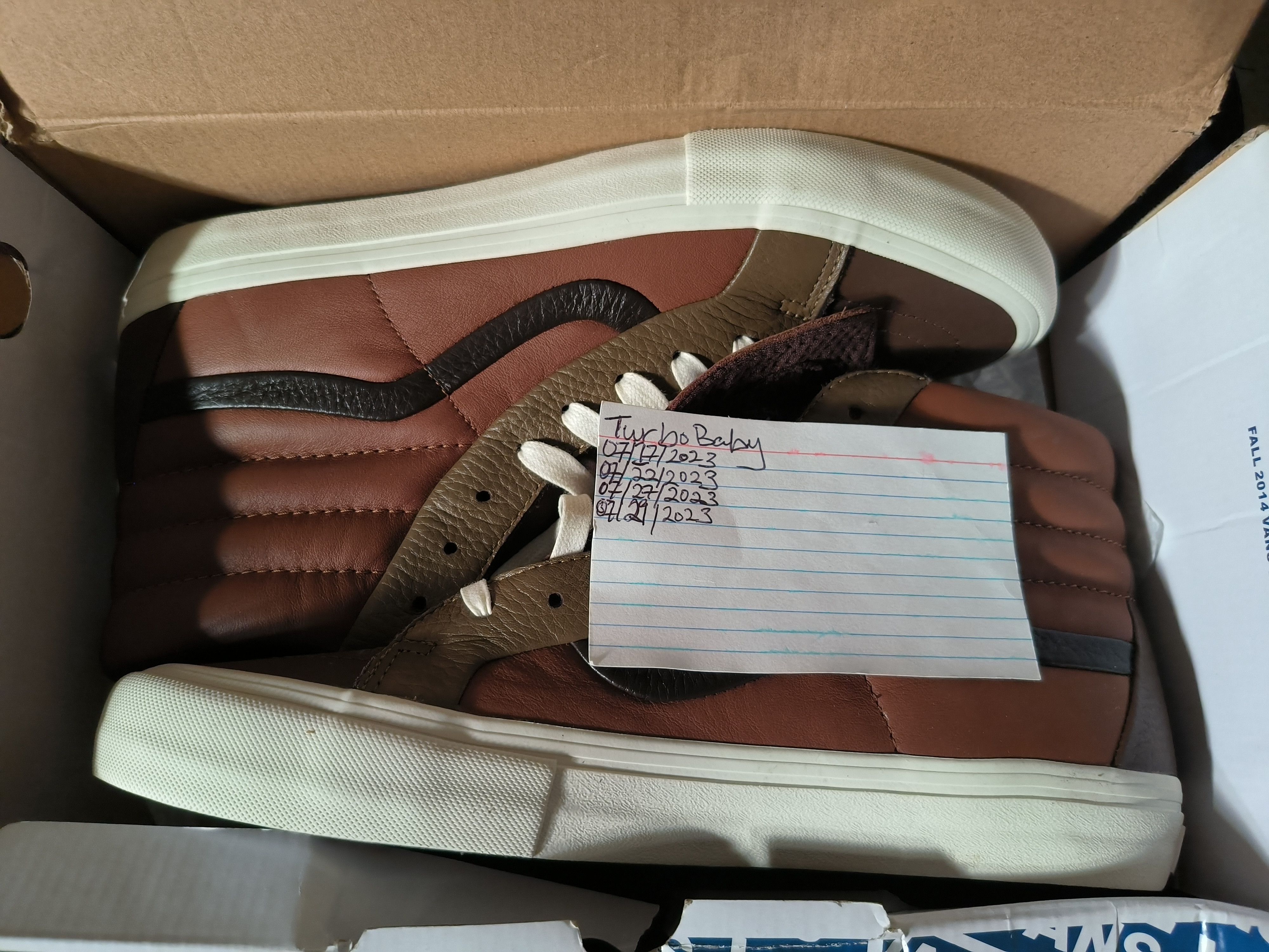 Vans Vault Sk8-Hi Reissue ST LX 'Multi Brown'