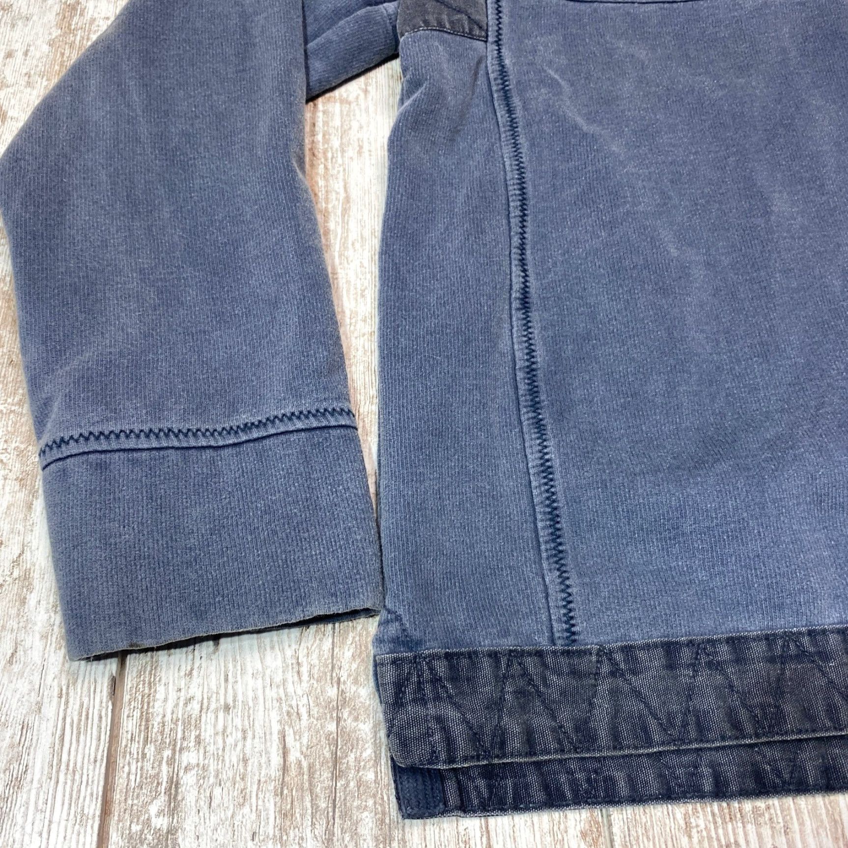 FatFace Fat Face Pullover Shirt Size M Blue Fleece Lined Mock Neck Toggle Buttons 7483 Size US M / EU 48-50 / 2 - 3 Thumbnail