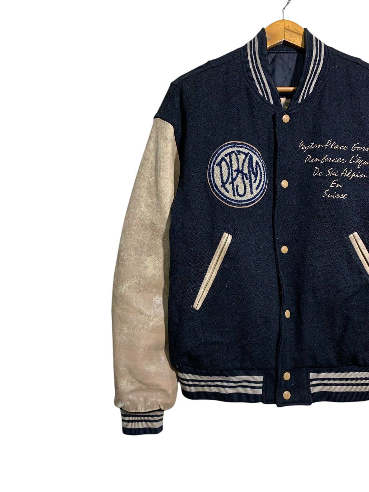 PPFM 🔥VTG PPFM VARSITY JACKETS WOOL/LEATHER Size US L / EU 52-54 / 3 - 2 Thumbnail