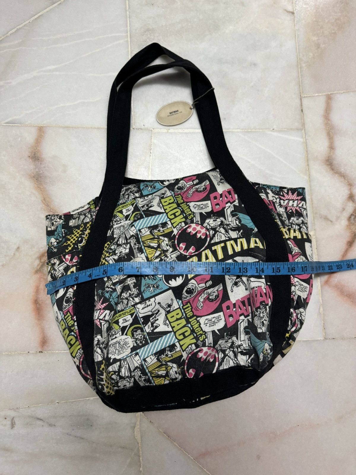 Marvel Comics MARVEL BATMAN Y2K ( S12 ) OVP NEWSPAPER RARE TOTE BAG Size ONE SIZE - 9 Thumbnail