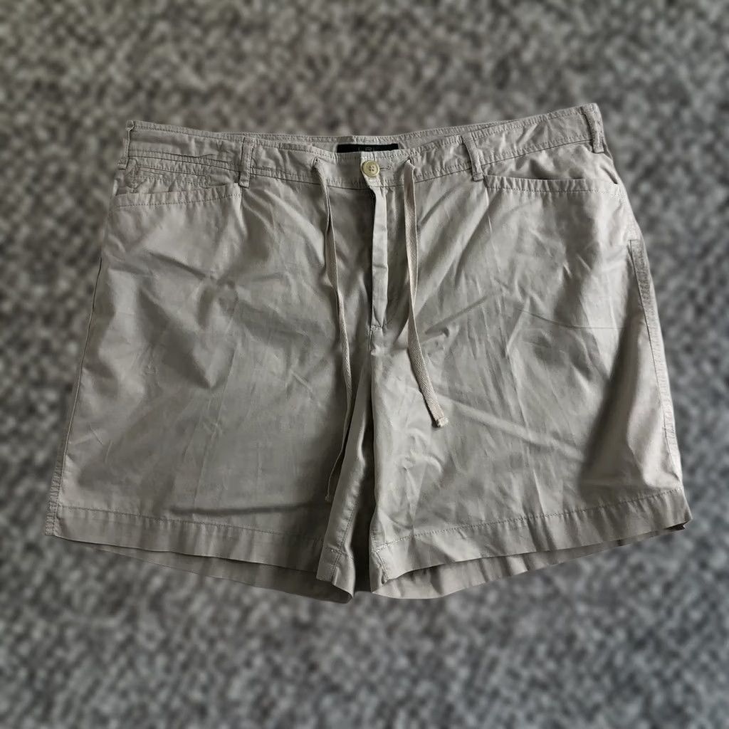 Ralph Lauren Lauren Ralph Lauren LRL Shorts Flat Front 100% Cotton 6 inches Beige Women Size 32" / US 10 / IT 46 - 1 Thumbnail