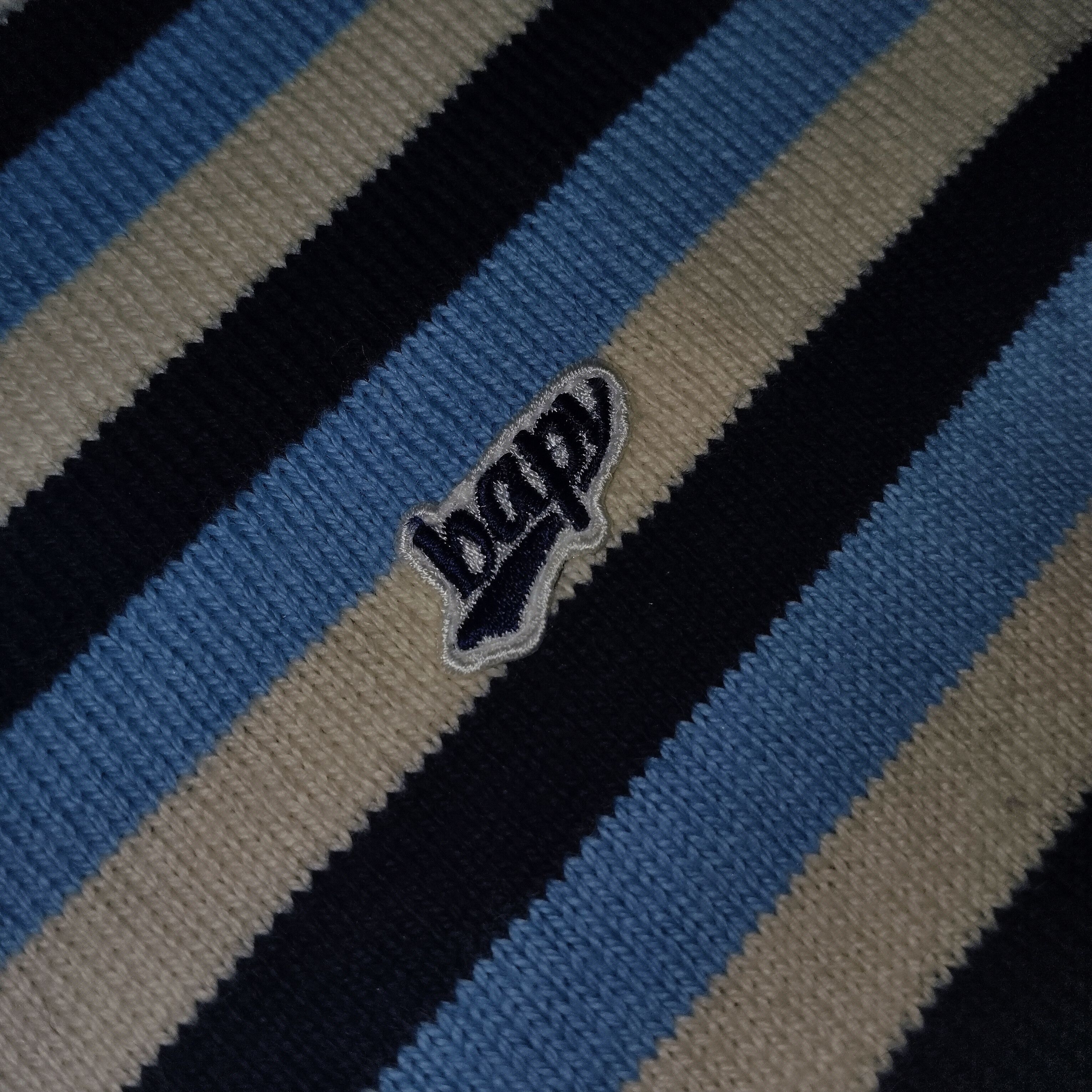 Bape Vintage BAPY by A Bathing Ape Ribbed Stripe Knit Tee Size S / US 4 / IT 40 - 3 Thumbnail
