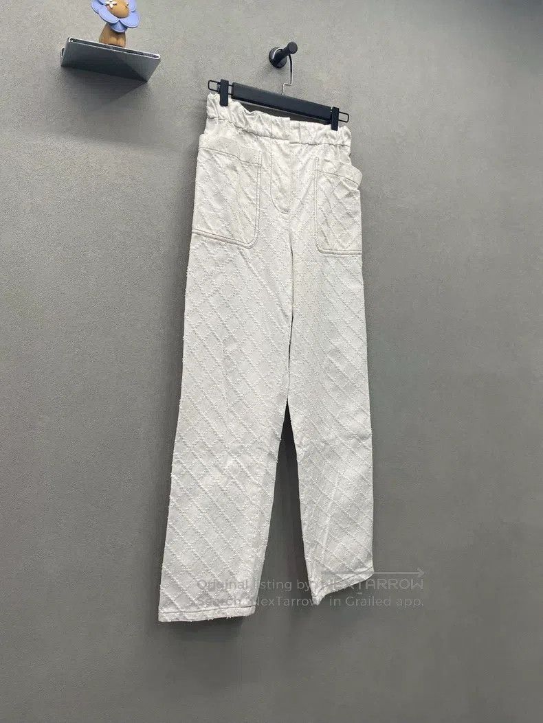 Chanel Chanel White straight jeans Size 24" / US 00 / IT 34 - 3 Thumbnail