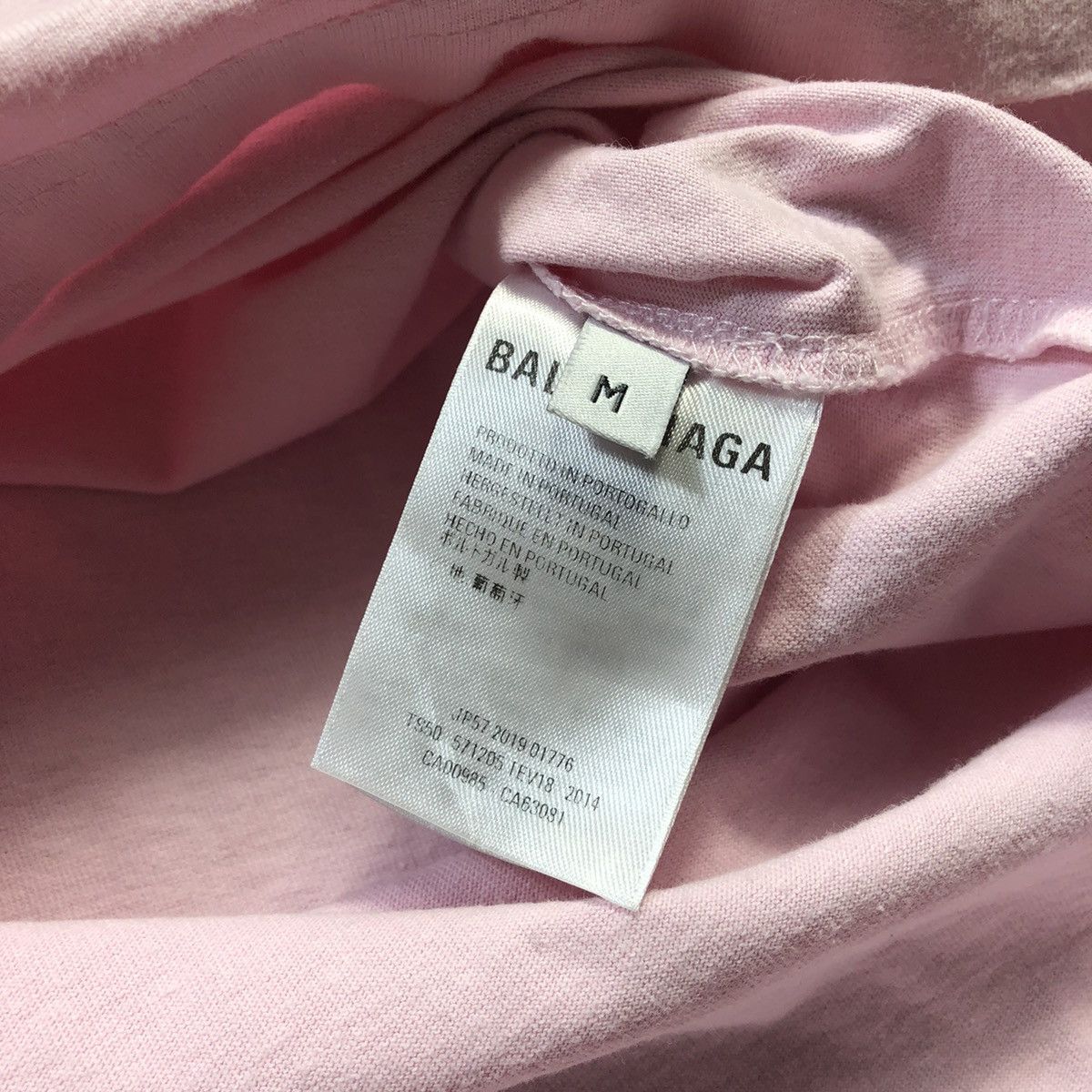 Balenciaga Balenciaga Small Logo Pink T-Shirt Size M / US 6-8 / IT 42-44 - 6 Thumbnail