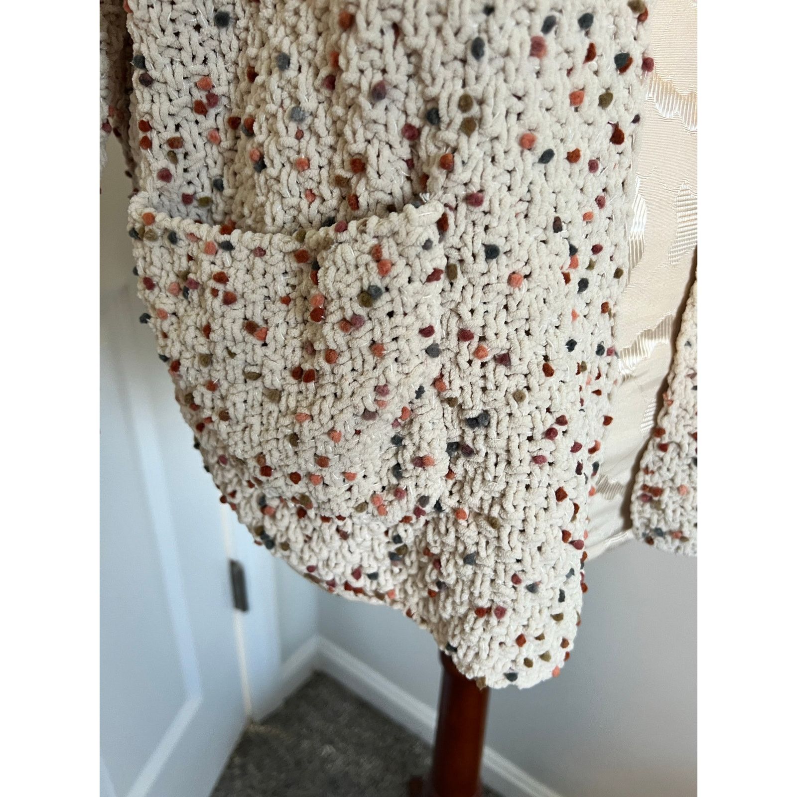 Jessica Simpson Jessica Simpson Multicolor Open Knit Cardigan XS Size XS / US 0-2 / IT 36-38 - 4 Thumbnail