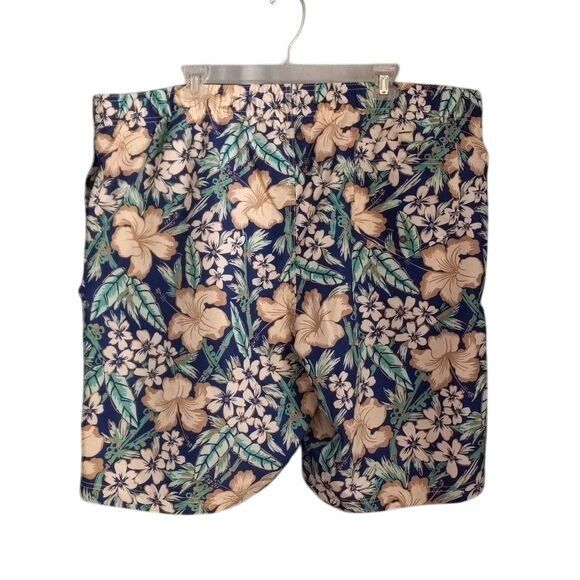 Lands' End Lands End XXL Mens Floral Swim Trunks Elastic Waist Drawstri Size US 44 / EU 60 - 8 Thumbnail