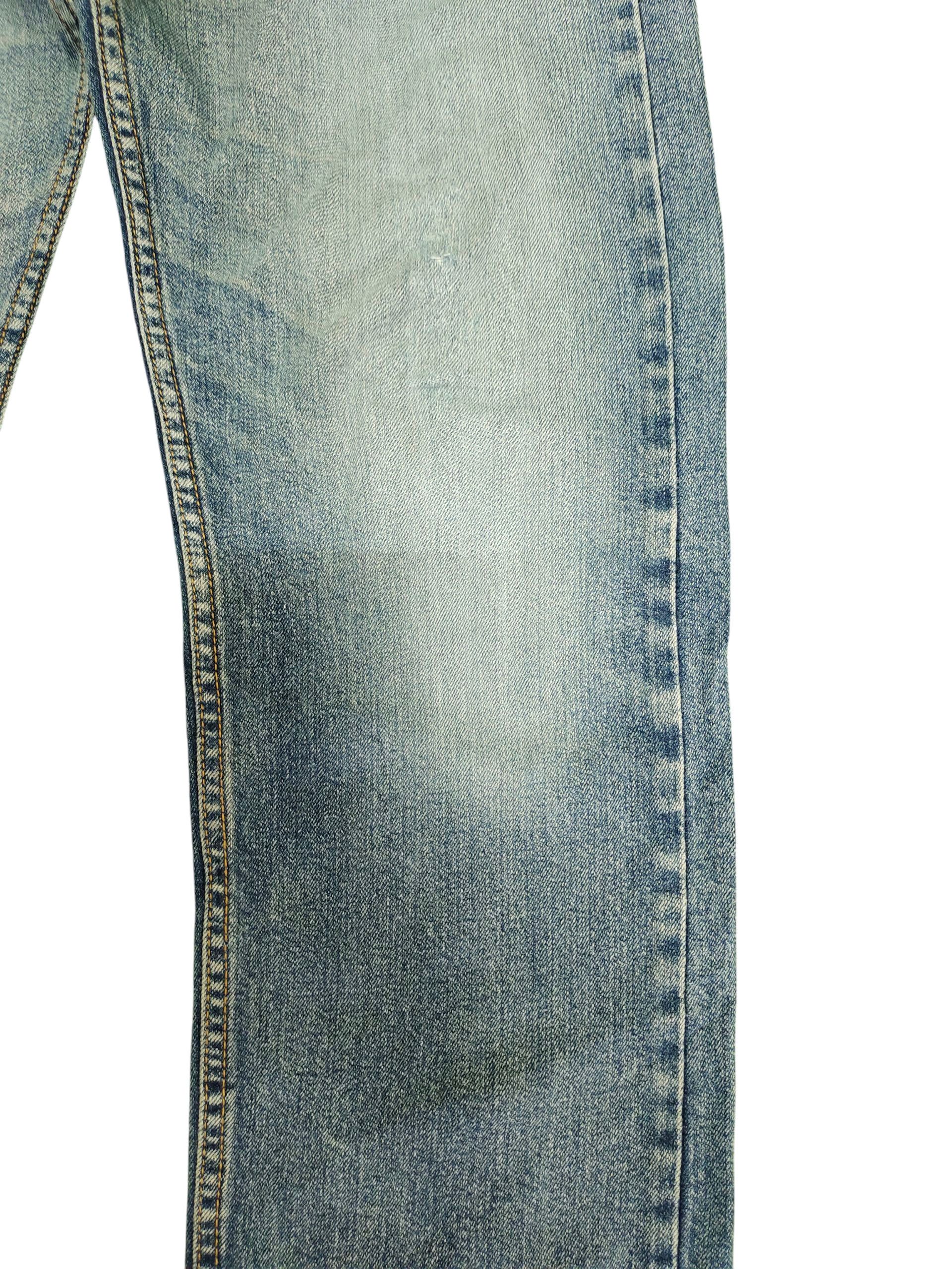 Levi's Vintage Clothing Vintage Levis 505 Clawmark Distress Faded Denim Jeans Size US 30 / EU 46 - 3 Thumbnail