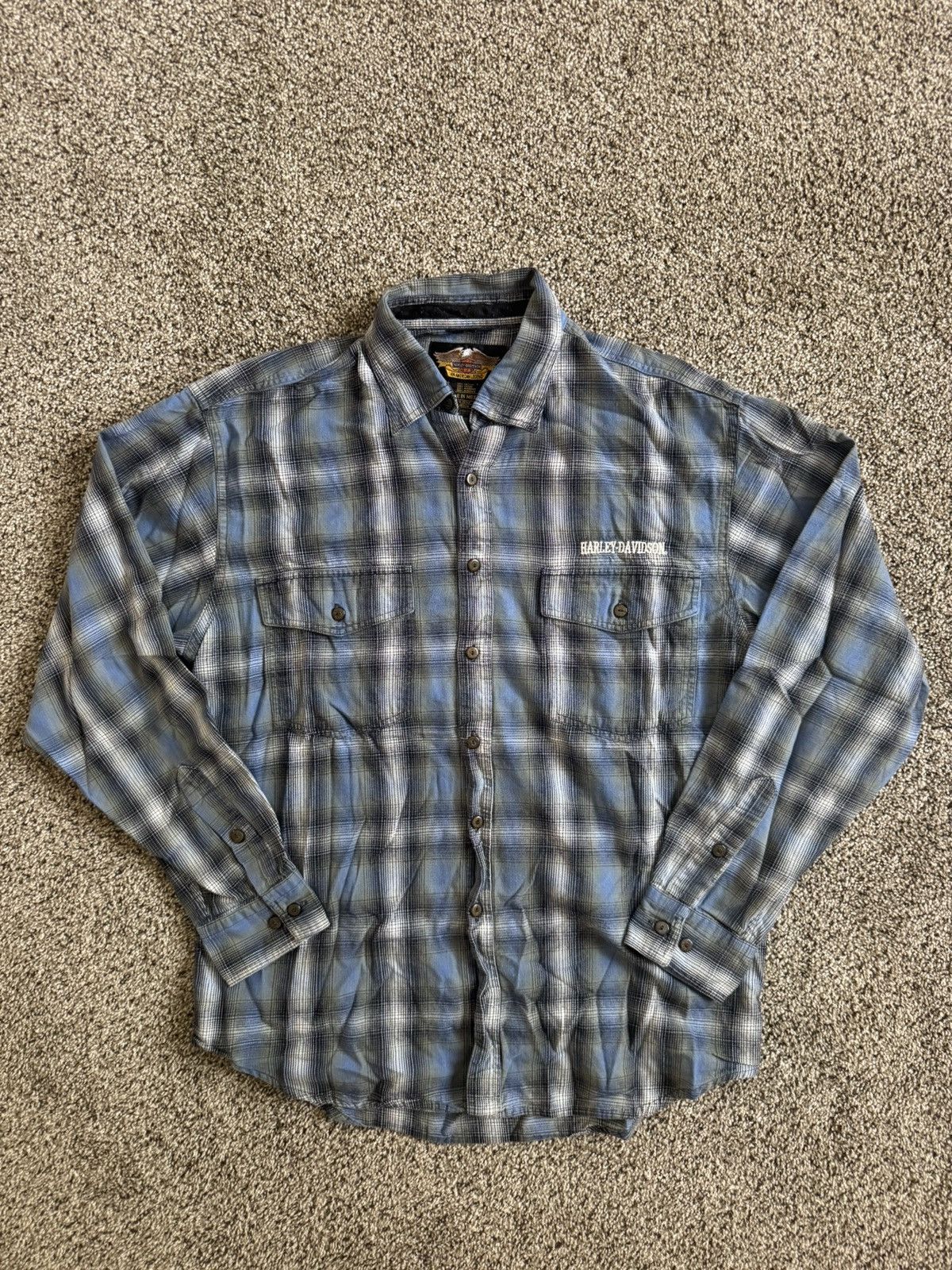 Harley Davidson Harley Davidson Button Up Size US M / EU 48-50 / 2 - 1 Thumbnail