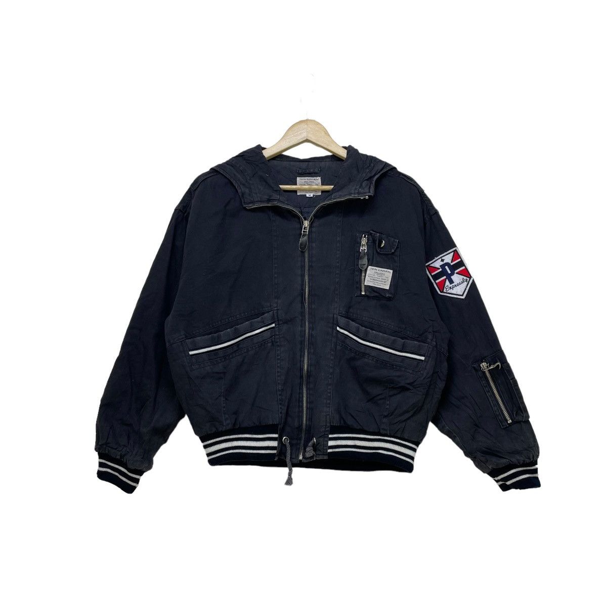 Issey Miyake × Japanese Brand Vintage Japanese Brand Ten Carat SkillFull Bomber Jacket Size US M / EU 48-50 / 2 - 1 Thumbnail